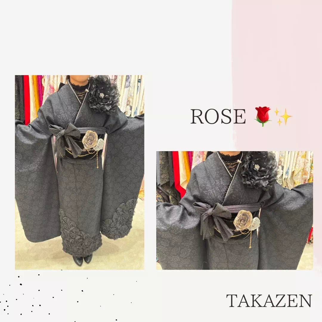 TAKAZEN神戸旧居留地店 前撮り撮影会 イマドキ カワイイ コディネート 振袖 レンタル 袴 オススメ