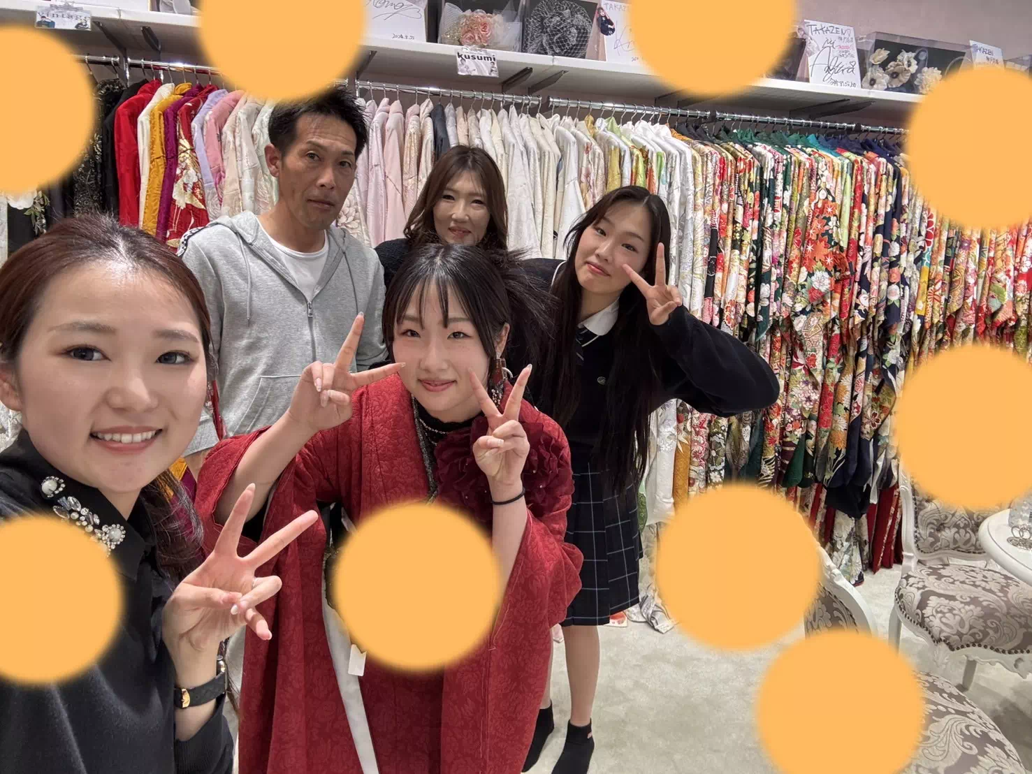 TAKAZEN神戸旧居留地店 前撮り撮影会 イマドキ カワイイ コディネート 振袖 レンタル 袴