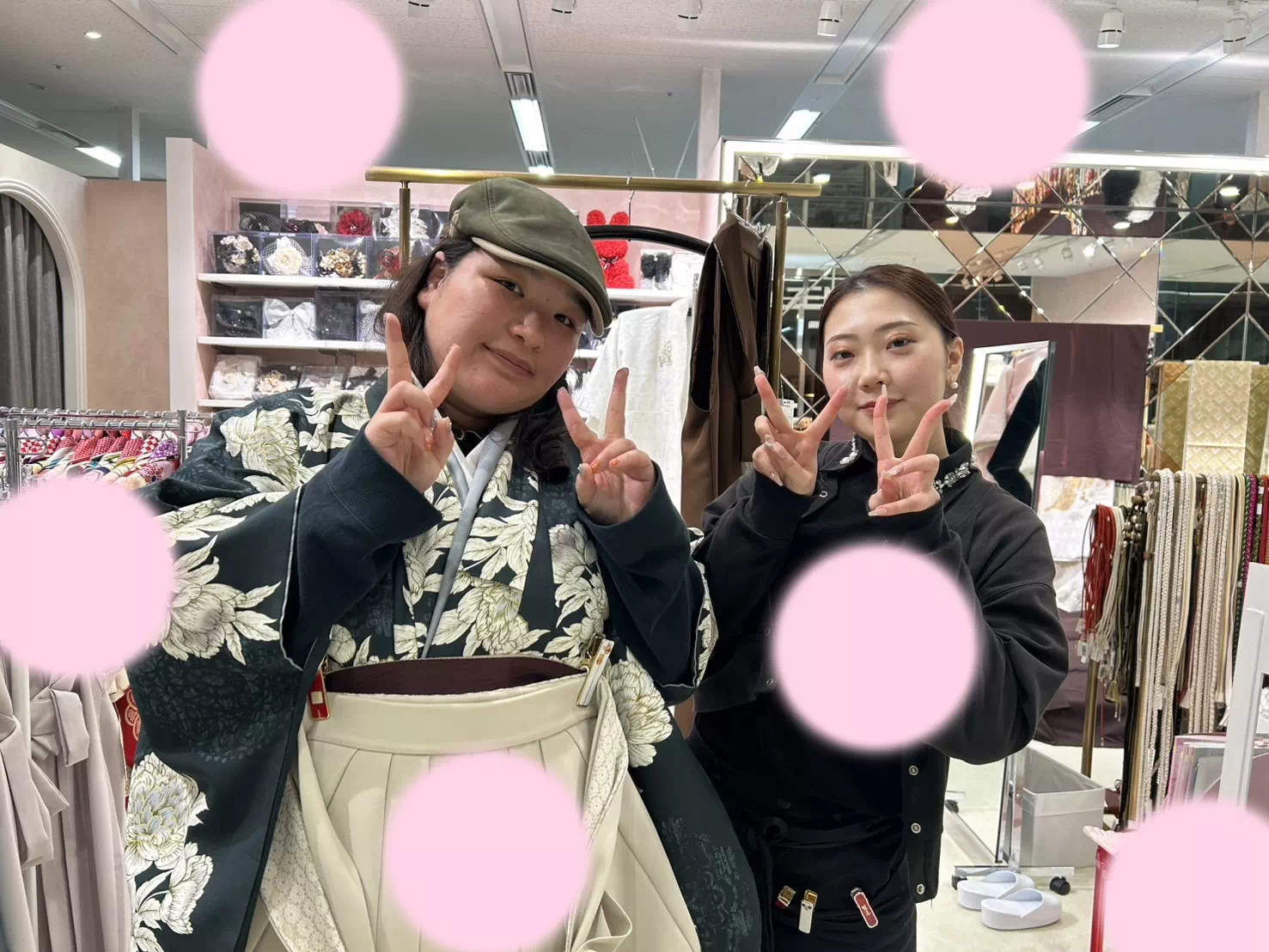 TAKAZEN神戸店 前撮り撮影会 イマドキ カワイイ コディネート 振袖 レンタル 袴