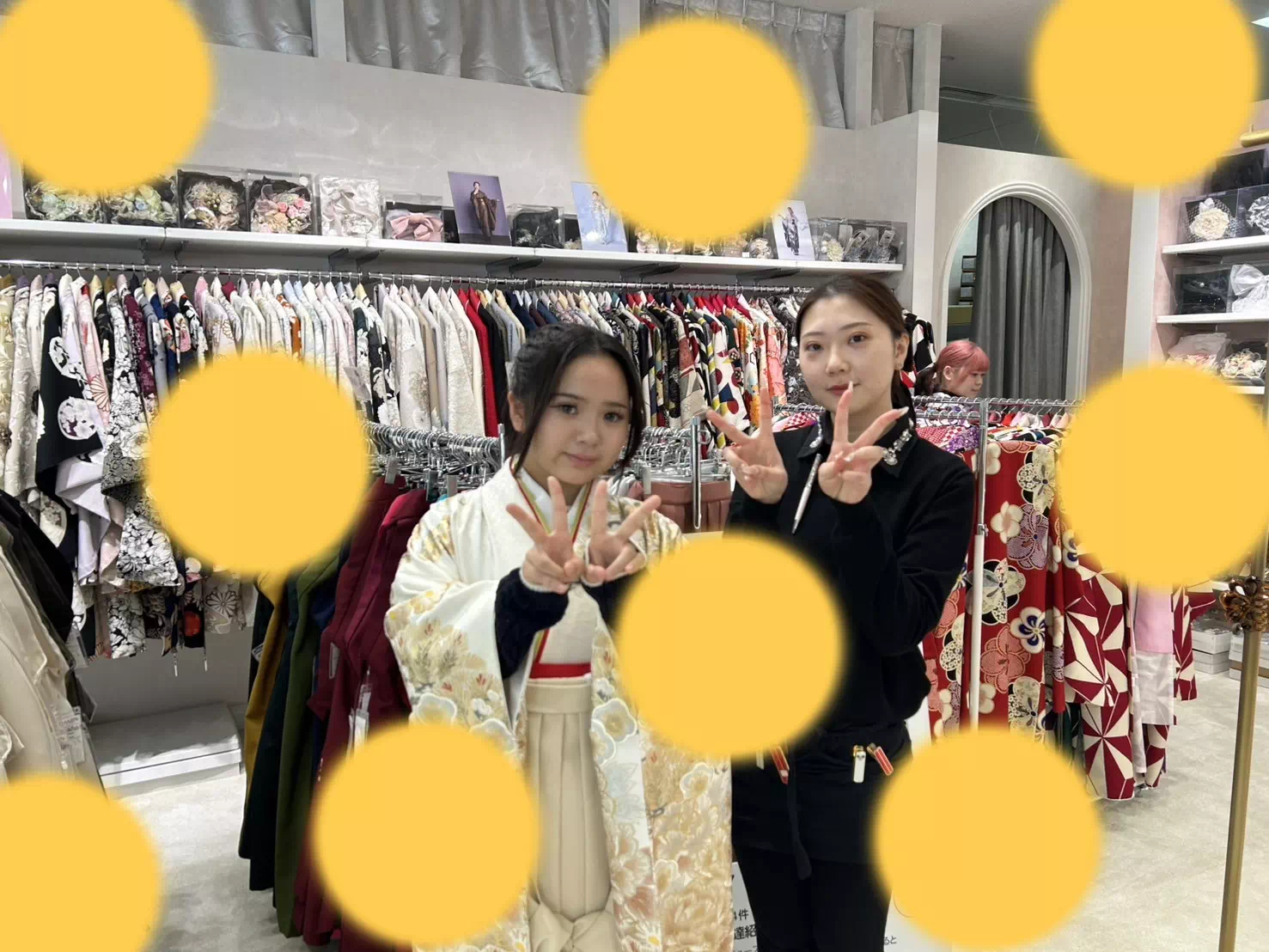 TAKAZEN神戸店 前撮り撮影会 イマドキ カワイイ コディネート 振袖 レンタル 袴