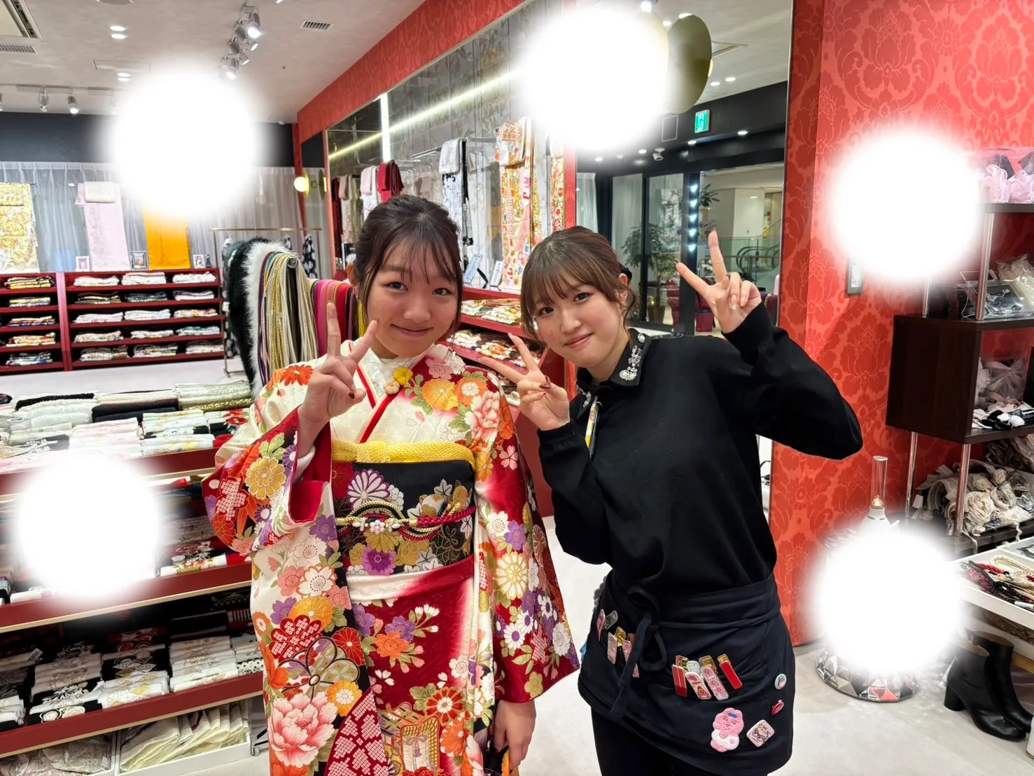 成人式　前撮り　梅田　袴　くすみカラー　かわいい　イマドキ　淡色　古典　タカゼン　撮影