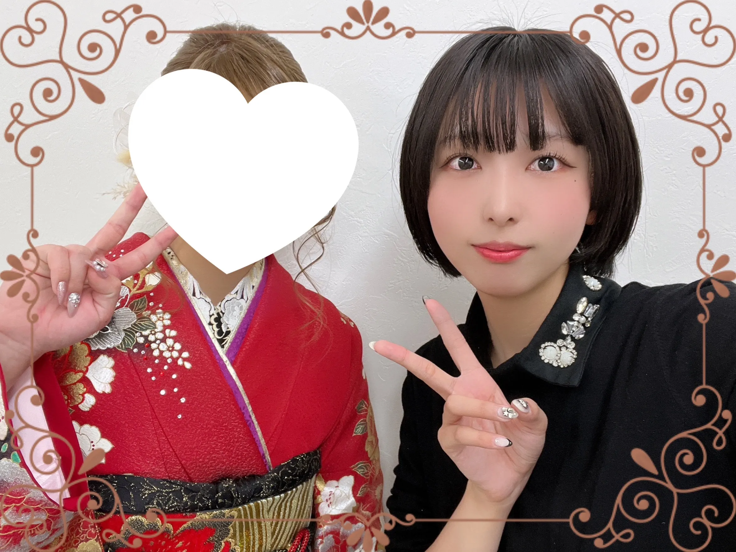奈良　レンタル　振袖　成人式　激安モード系　赤　牡丹柄　桂由美デザイン振袖　かっこいい　セクシー　派手　目立つ
