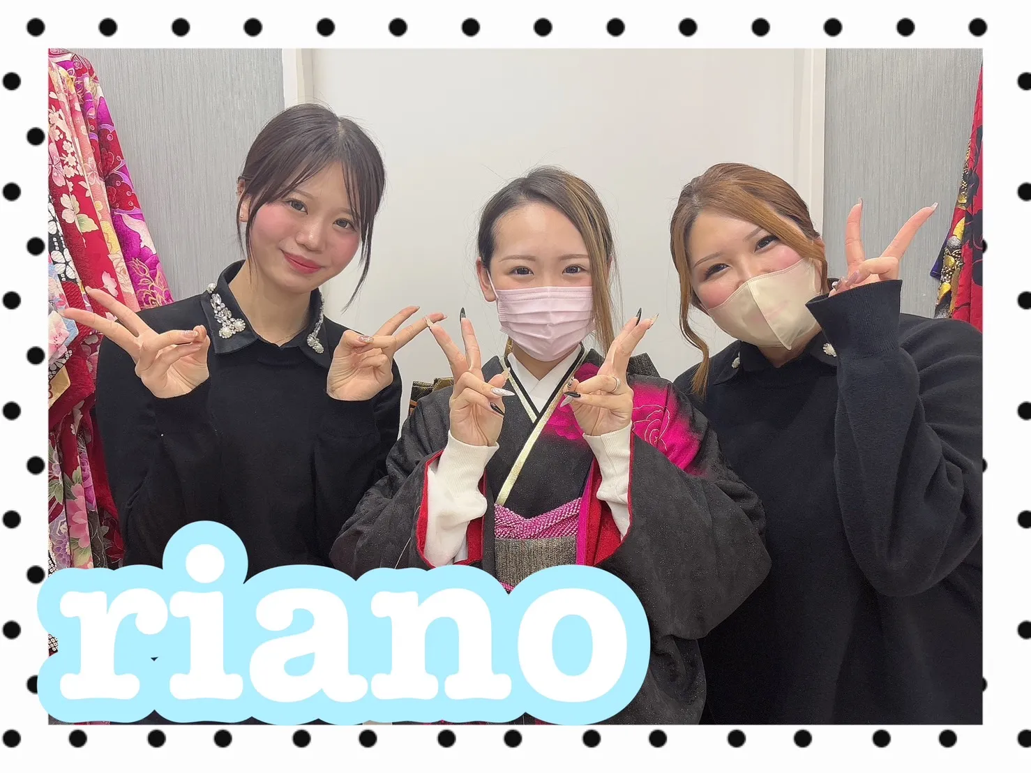 【TAKAZEN橿原店】6日♡2025年成人のモードの可愛いお振袖姫ちゃん♡