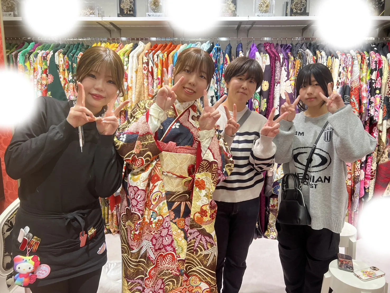 成人式 前撮り 梅田 振袖レンタル 袴レンタル 家族写真 前撮り撮影会
