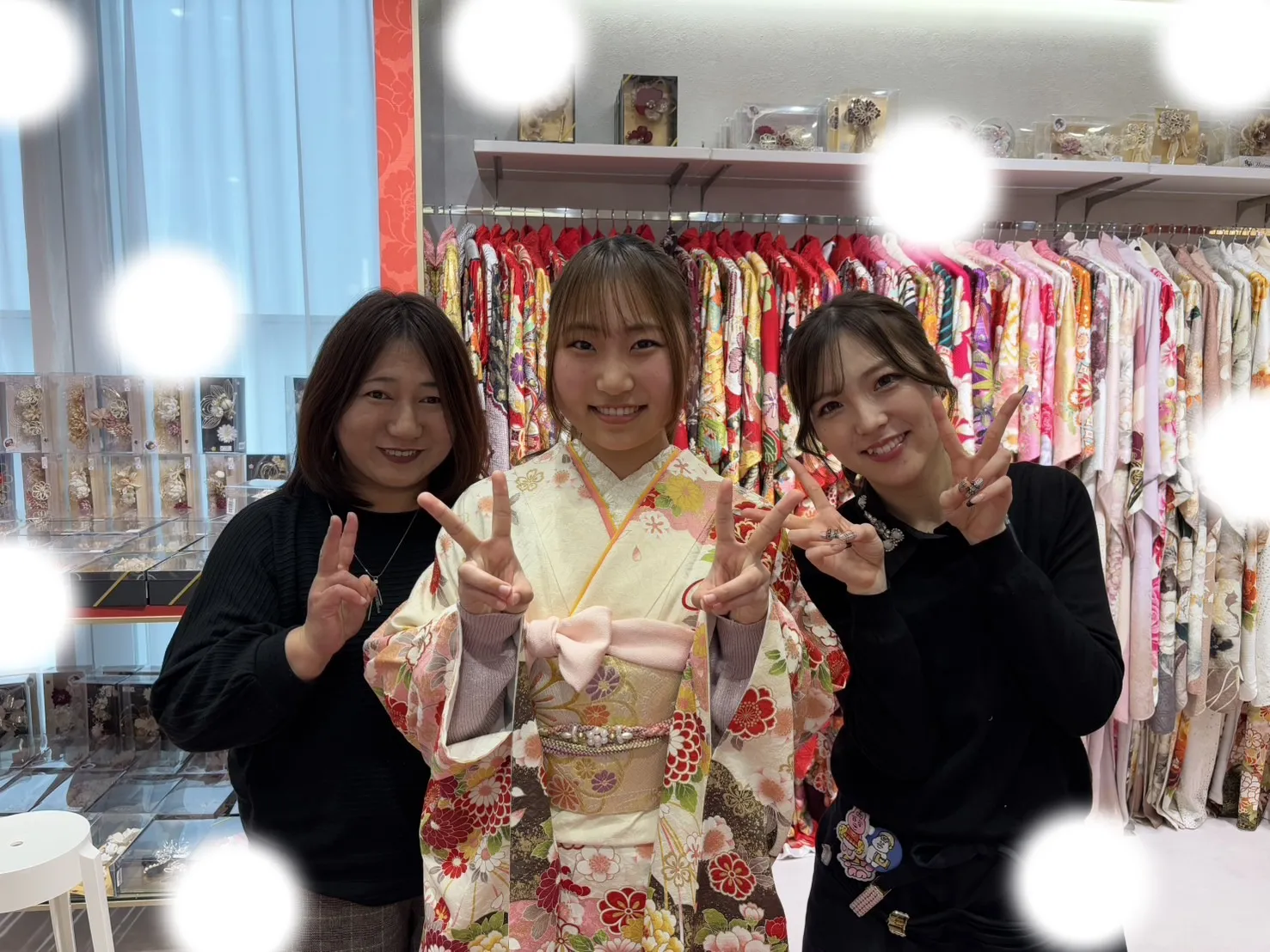 成人式 前撮り 梅田 袴 くすみカラー かわいい イマドキ 淡色 古典 タカゼン 撮影