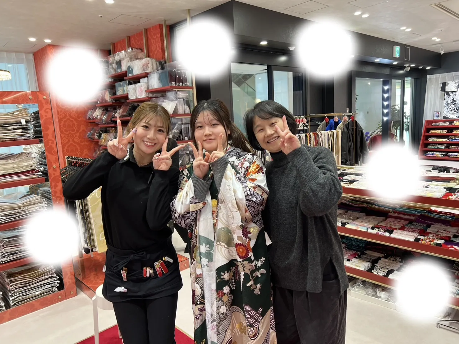 成人式　前撮り　梅田　振袖レンタル　袴レンタル　家族写真　前撮り撮影会