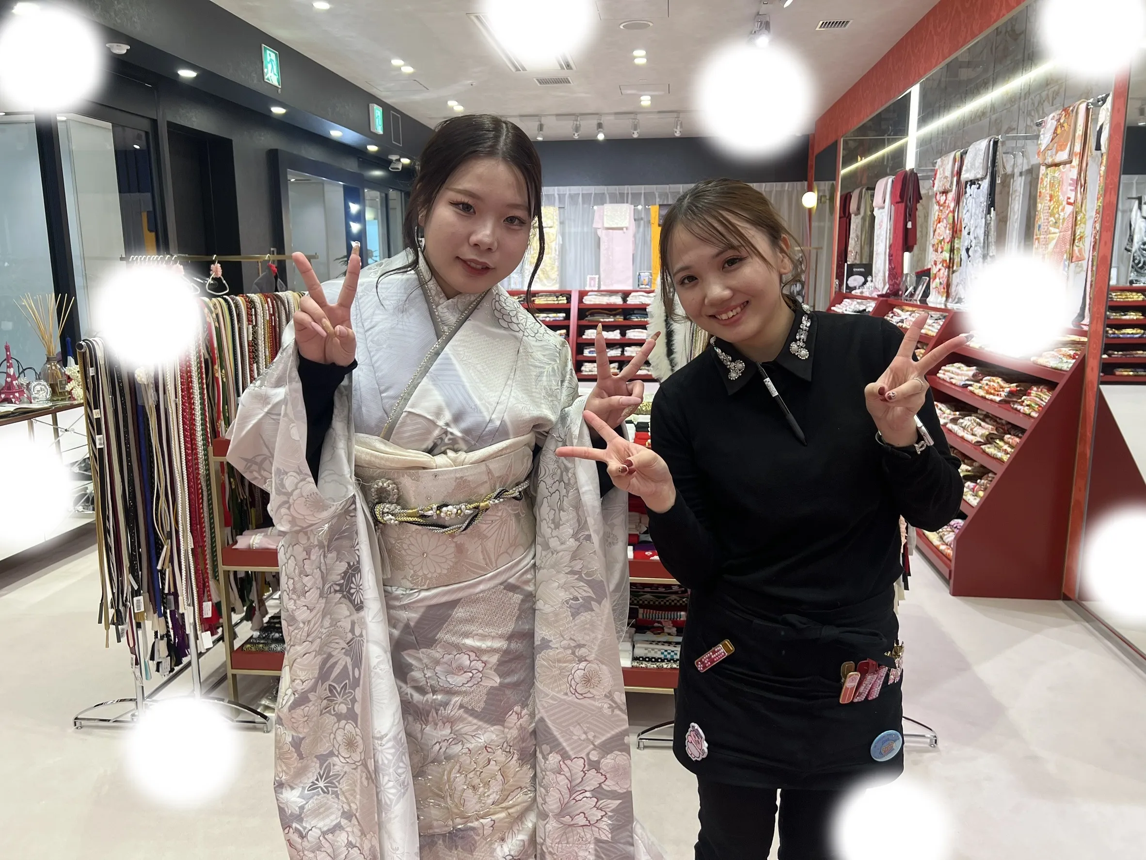 成人式　前撮り　梅田　袴　くすみカラー　かわいい　イマドキ　淡色　古典　タカゼン　撮影
