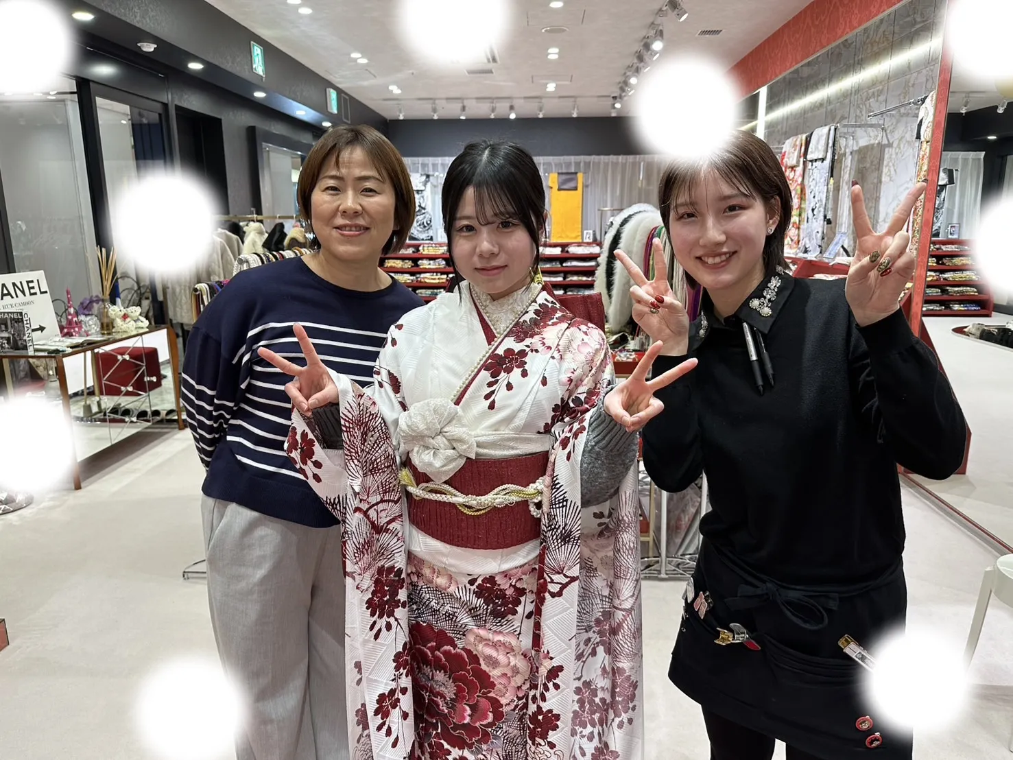 成人式　前撮り　梅田　振袖レンタル　袴レンタル　家族写真　前撮り撮影会