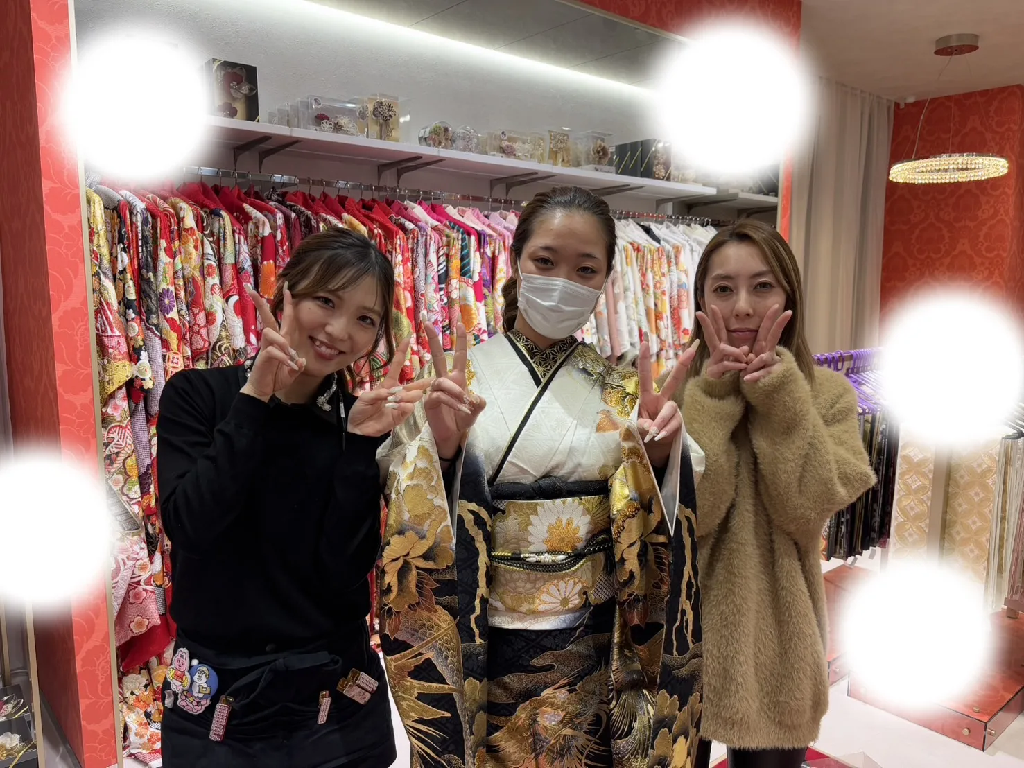 成人式　前撮り　梅田　袴　くすみカラー　かわいい　イマドキ　淡色　古典　タカゼン　撮影