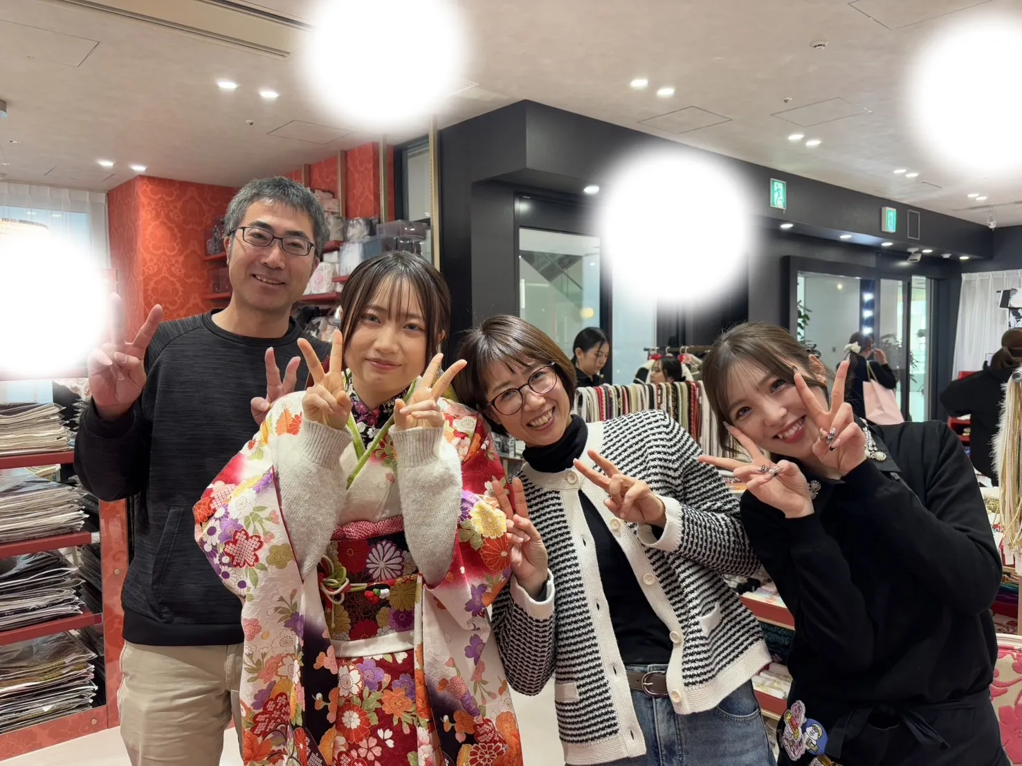 成人式 前撮り 梅田 振袖レンタル 袴レンタル 家族写真 前撮り撮影会