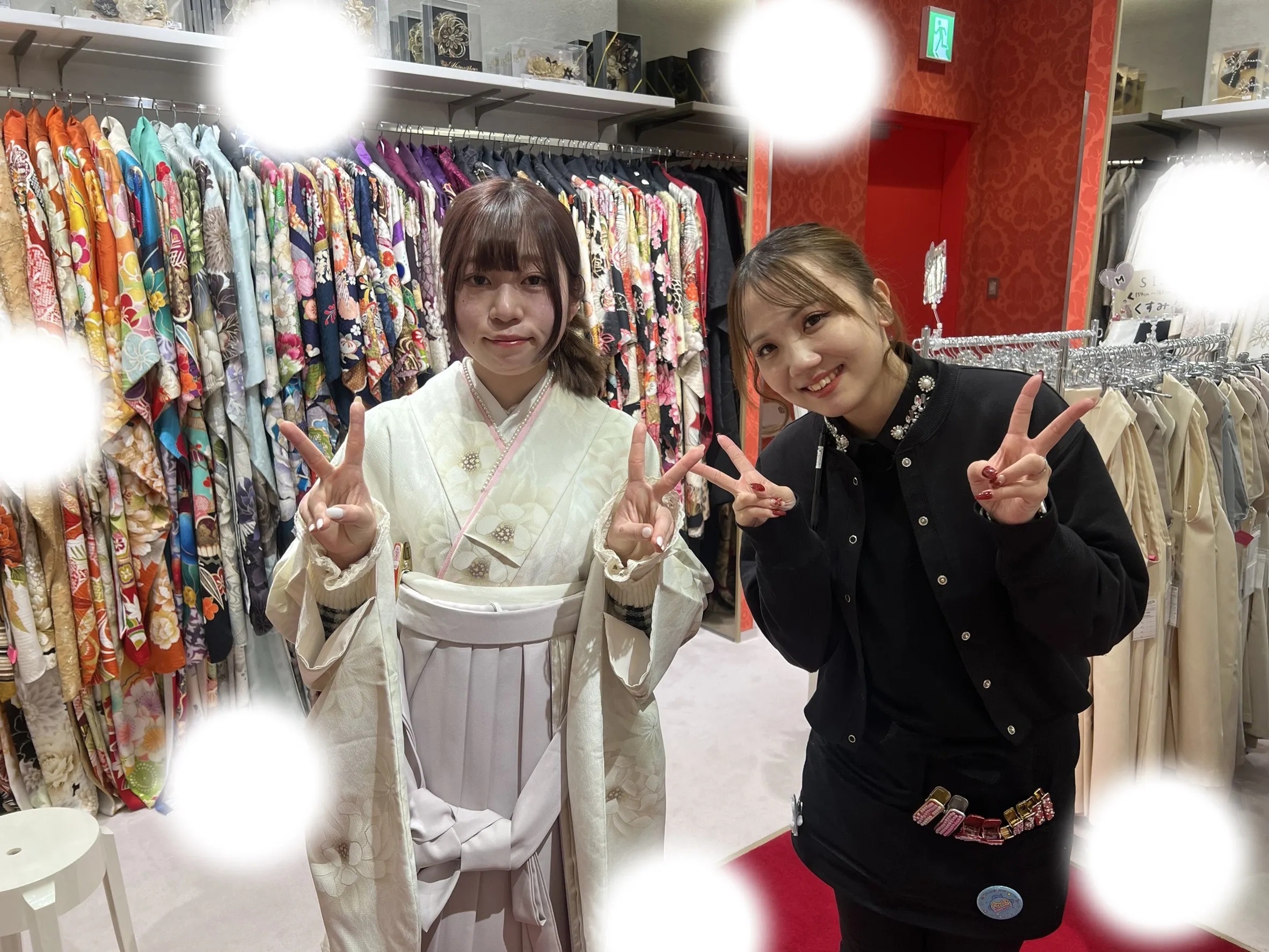成人式 前撮り 梅田 振袖レンタル 袴レンタル キラキラ 派手