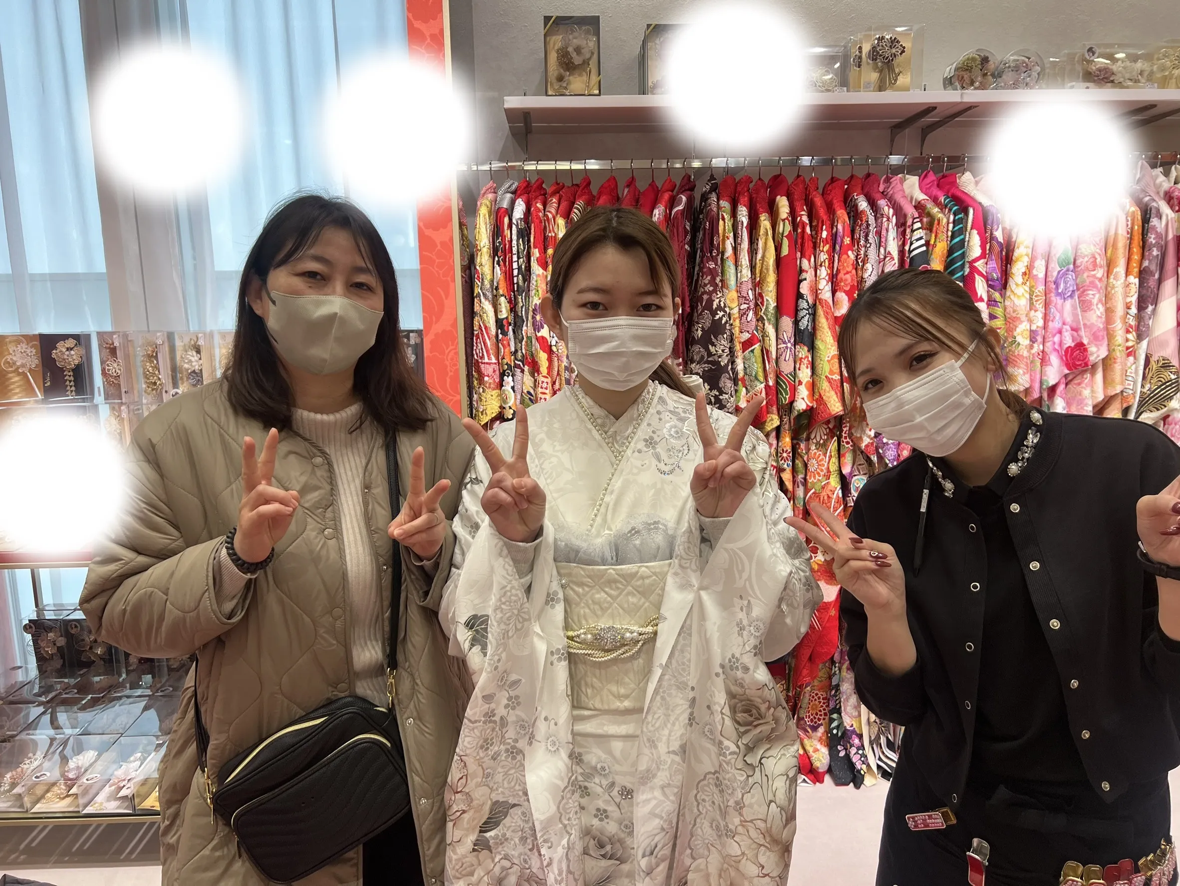 成人式　前撮り　梅田　振袖レンタル　袴レンタル　家族写真　前撮り撮影会