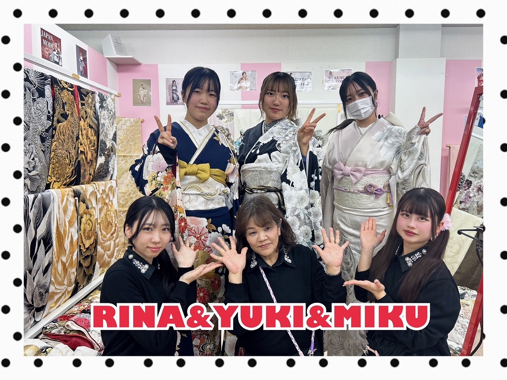 振袖 レンタル 奈良 帯 可愛い アレンジ 華やか 綺麗 ヘップバーン ピンク/紫 バラ柄/リボン柄/ドット柄 かわいい お洒落 人気 かわいい 写真映えする振袖【通販可】22039