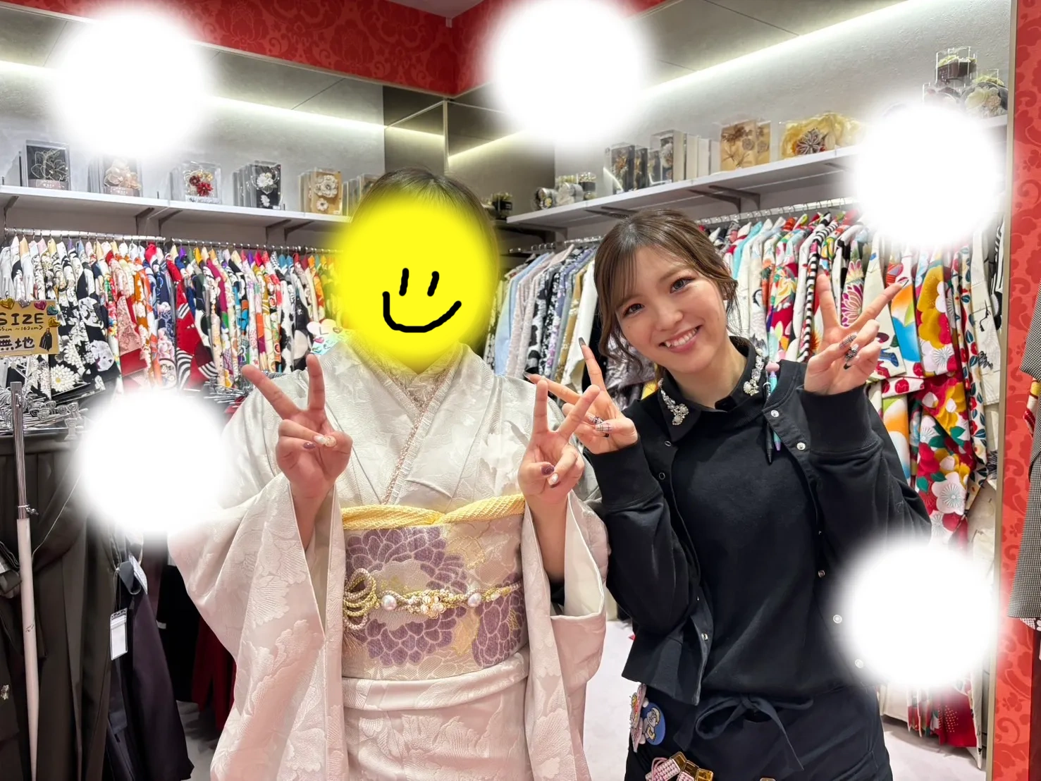 成人式 前撮り 梅田 袴 くすみカラー かわいい イマドキ 淡色 古典 タカゼン 撮影