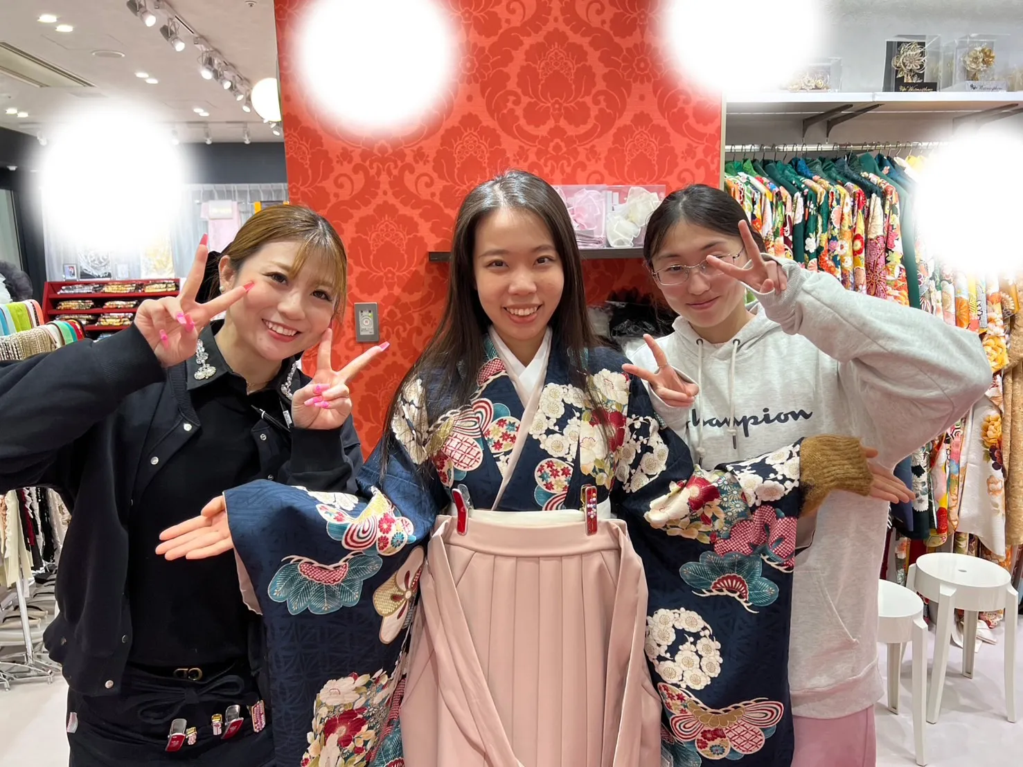 成人式　卒業式　TAKAZEN 袴レンタル