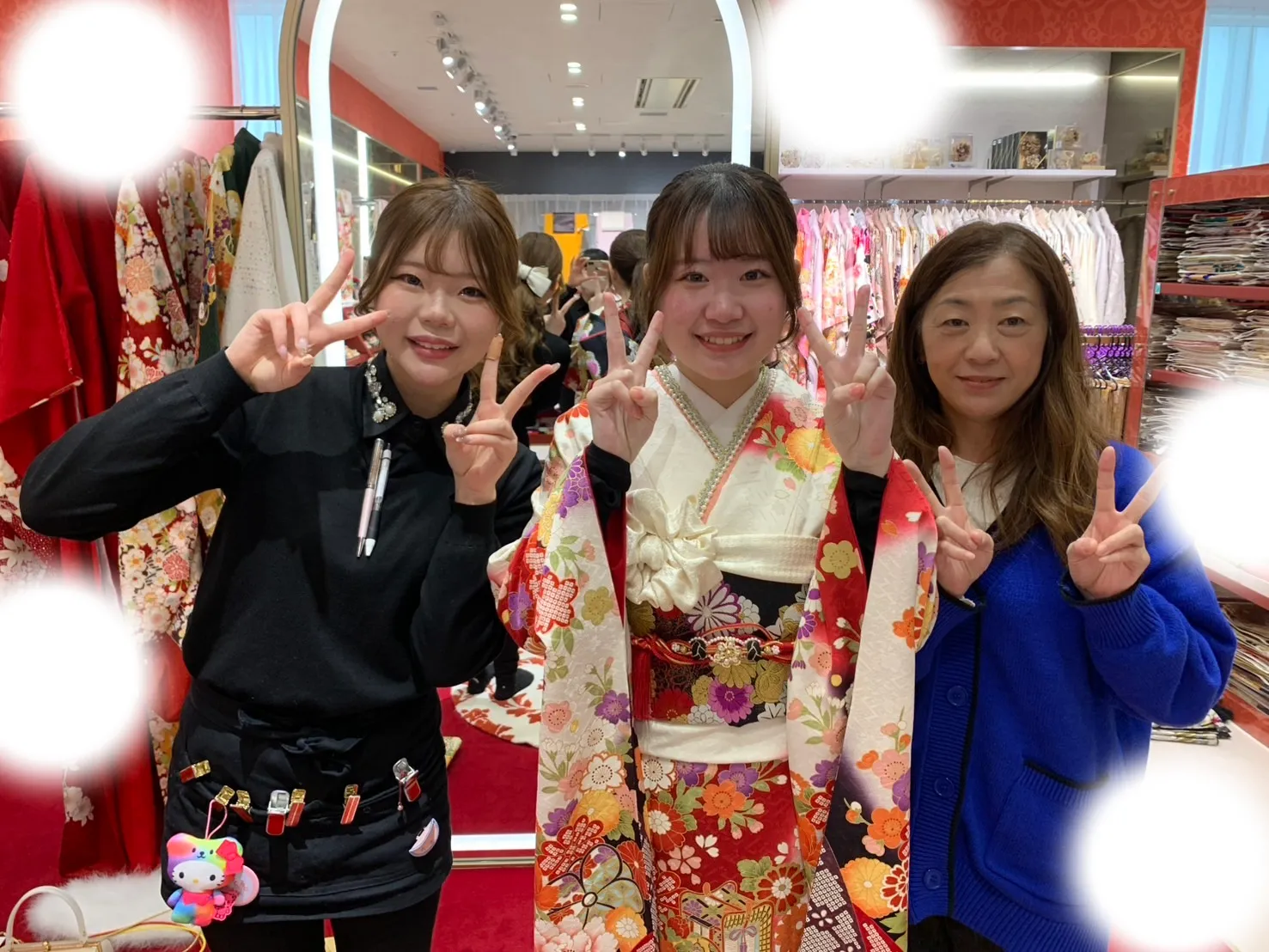 成人式　前撮り　梅田　袴　くすみカラー　かわいい　イマドキ　淡色　古典　タカゼン　撮影