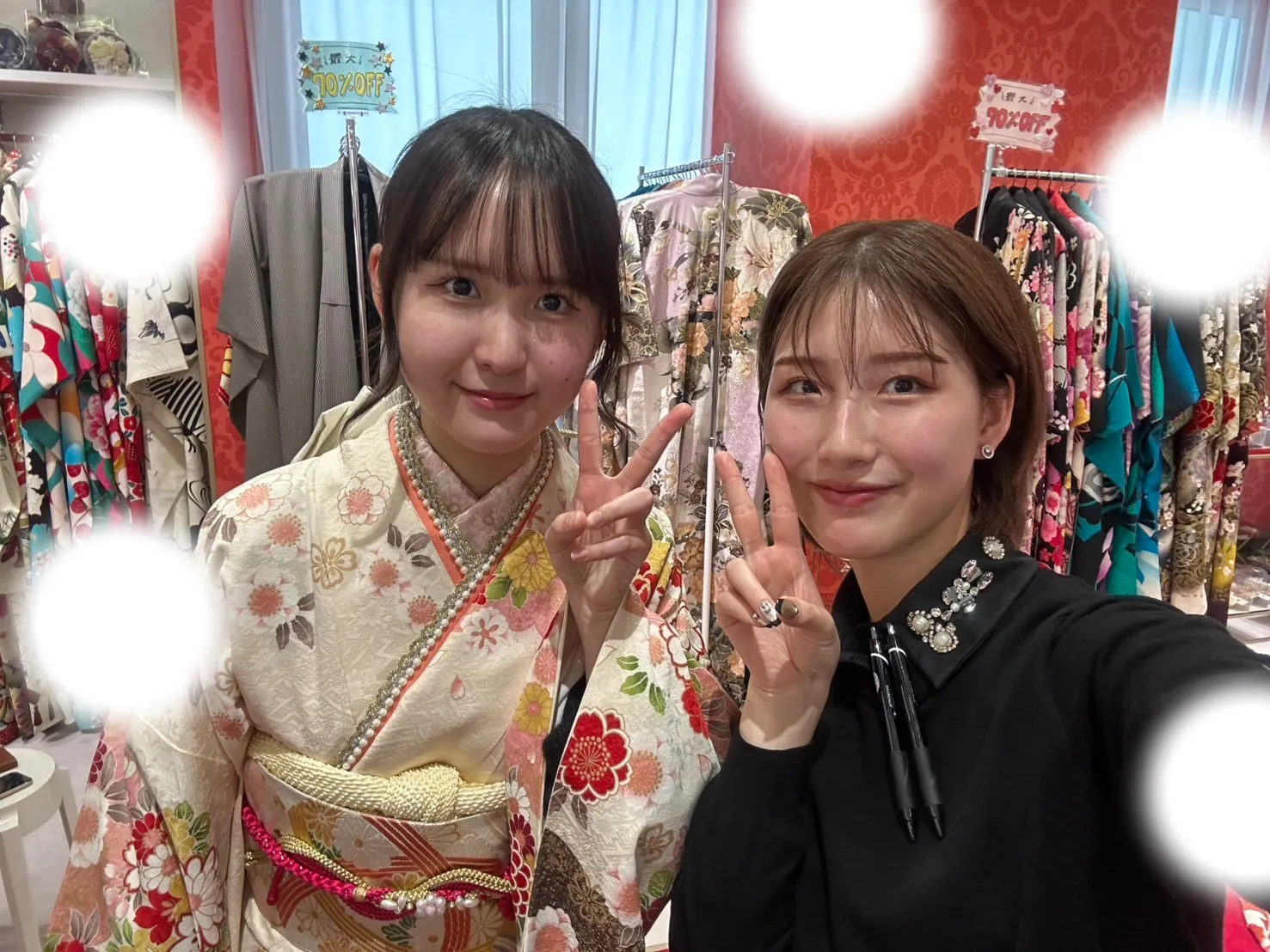 成人式　前撮り　梅田　袴　くすみカラー　かわいい　イマドキ　淡色　古典　タカゼン　撮影