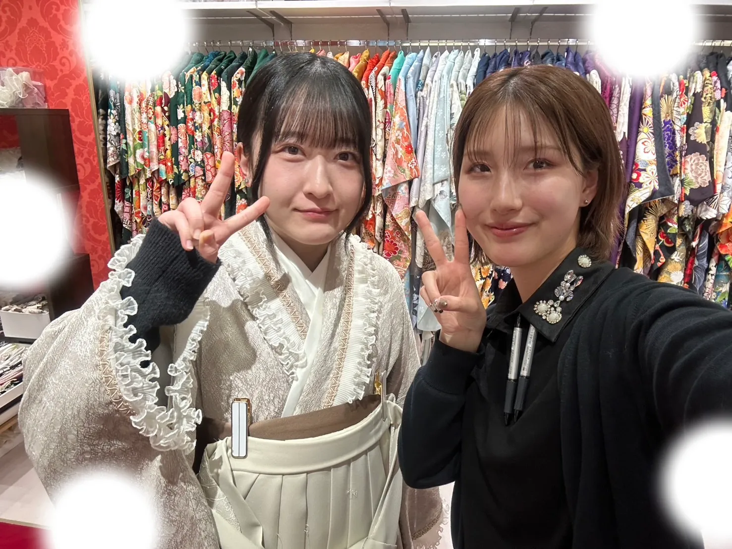 成人式　前撮り　梅田　袴
