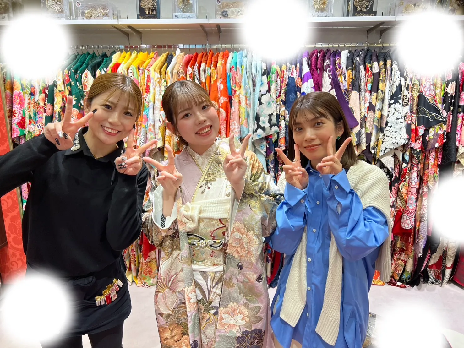 成人式　前撮り　梅田　袴　くすみカラー　かわいい　イマドキ　淡色　古典　タカゼン　撮影