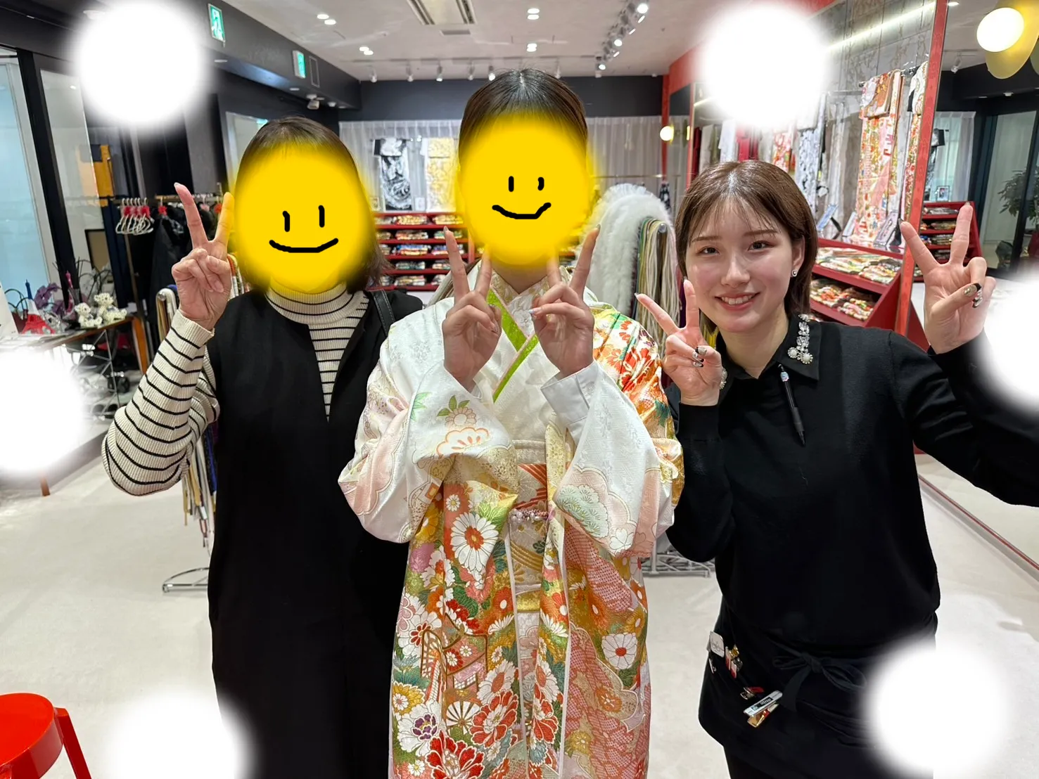 成人式 前撮り 梅田 振袖レンタル 古典