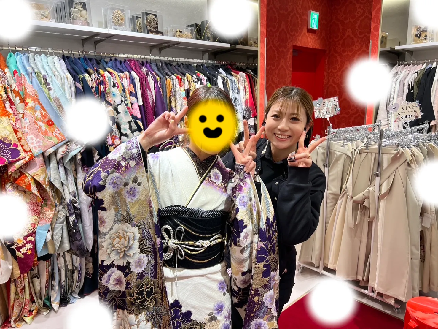 成人式　卒業式　TAKAZEN 袴レンタル