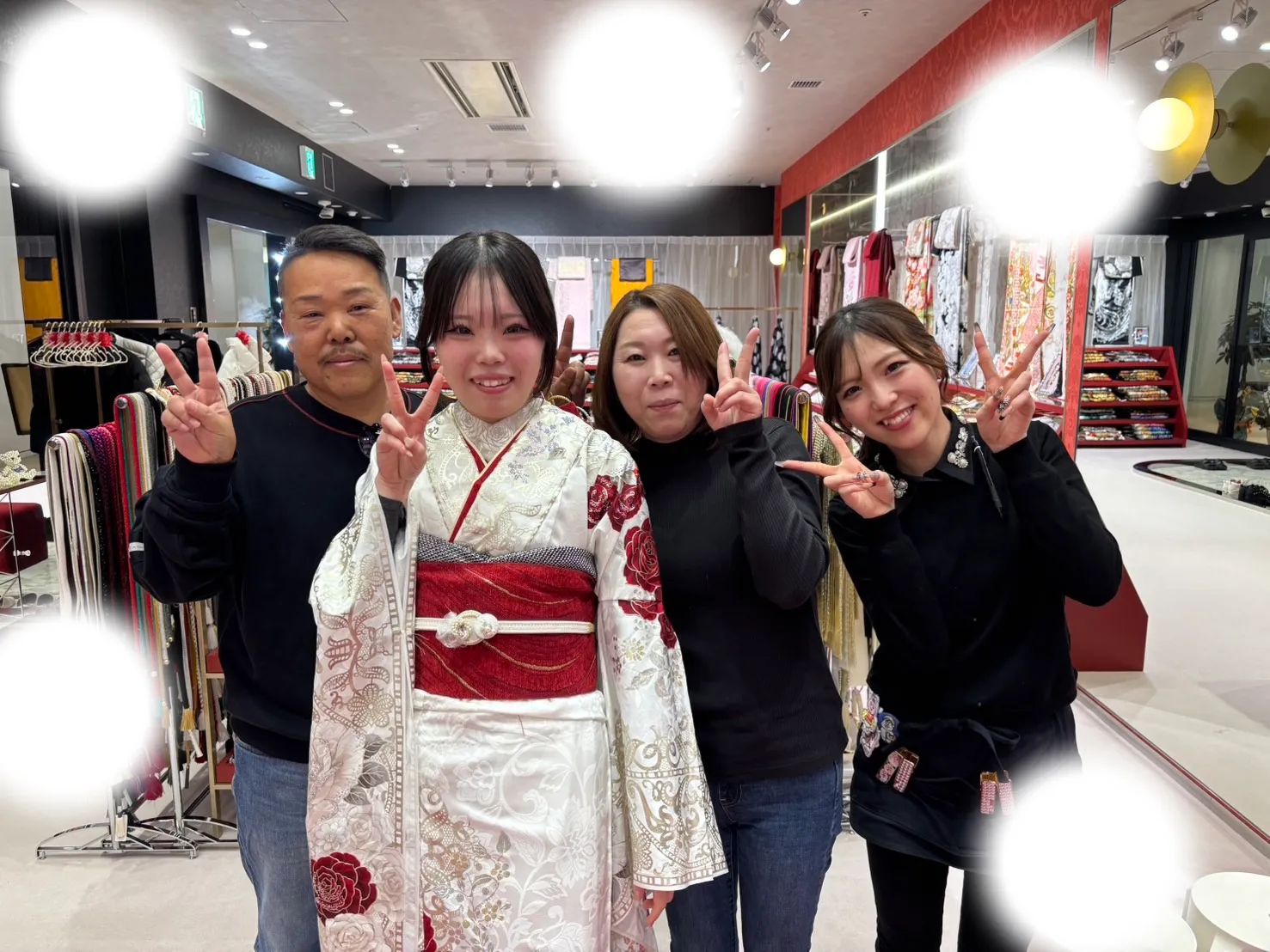 成人式　前撮り　梅田　ヘップバーン　キラキラ