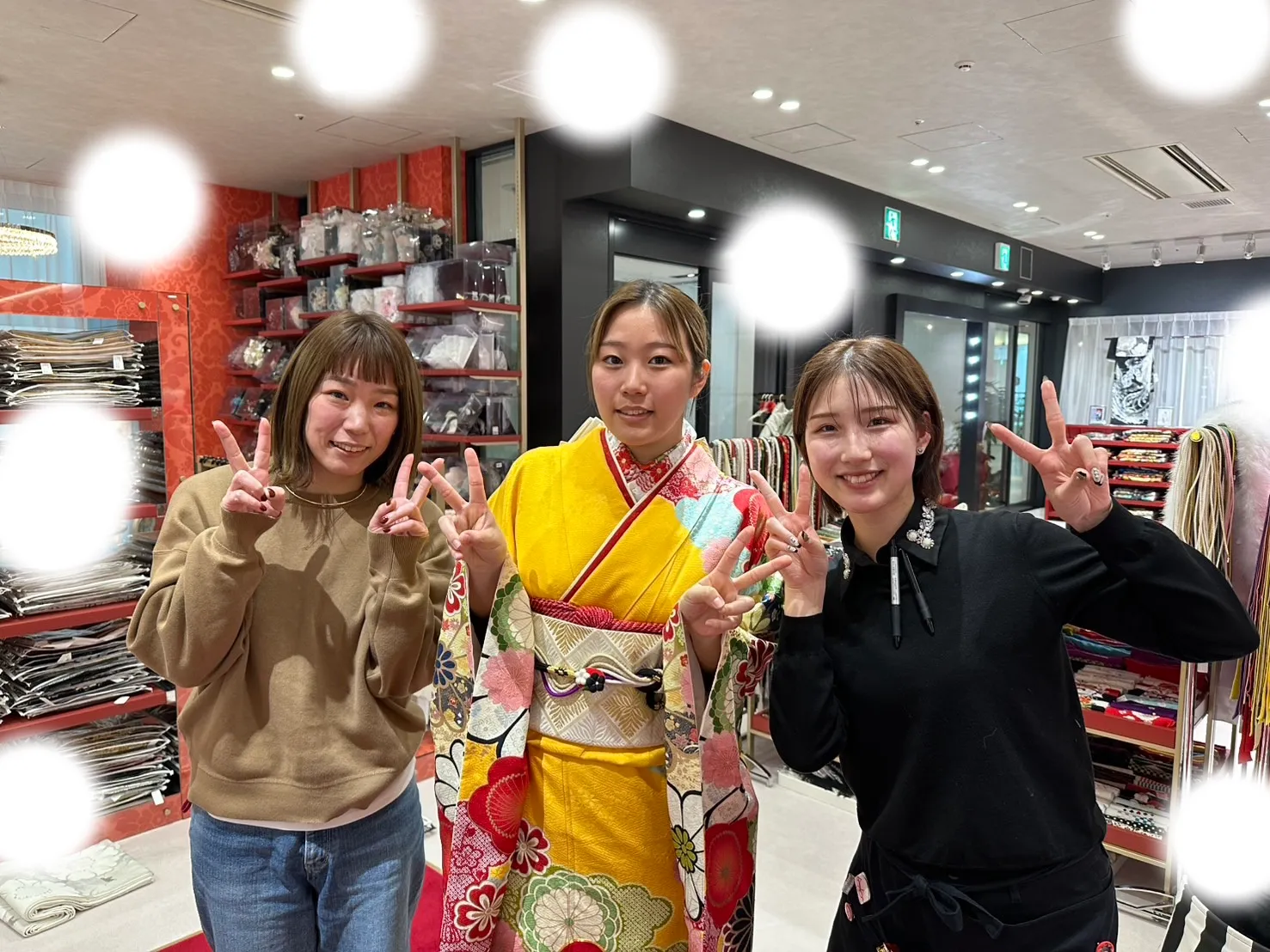 成人式 前撮り 梅田 振袖レンタル 古典