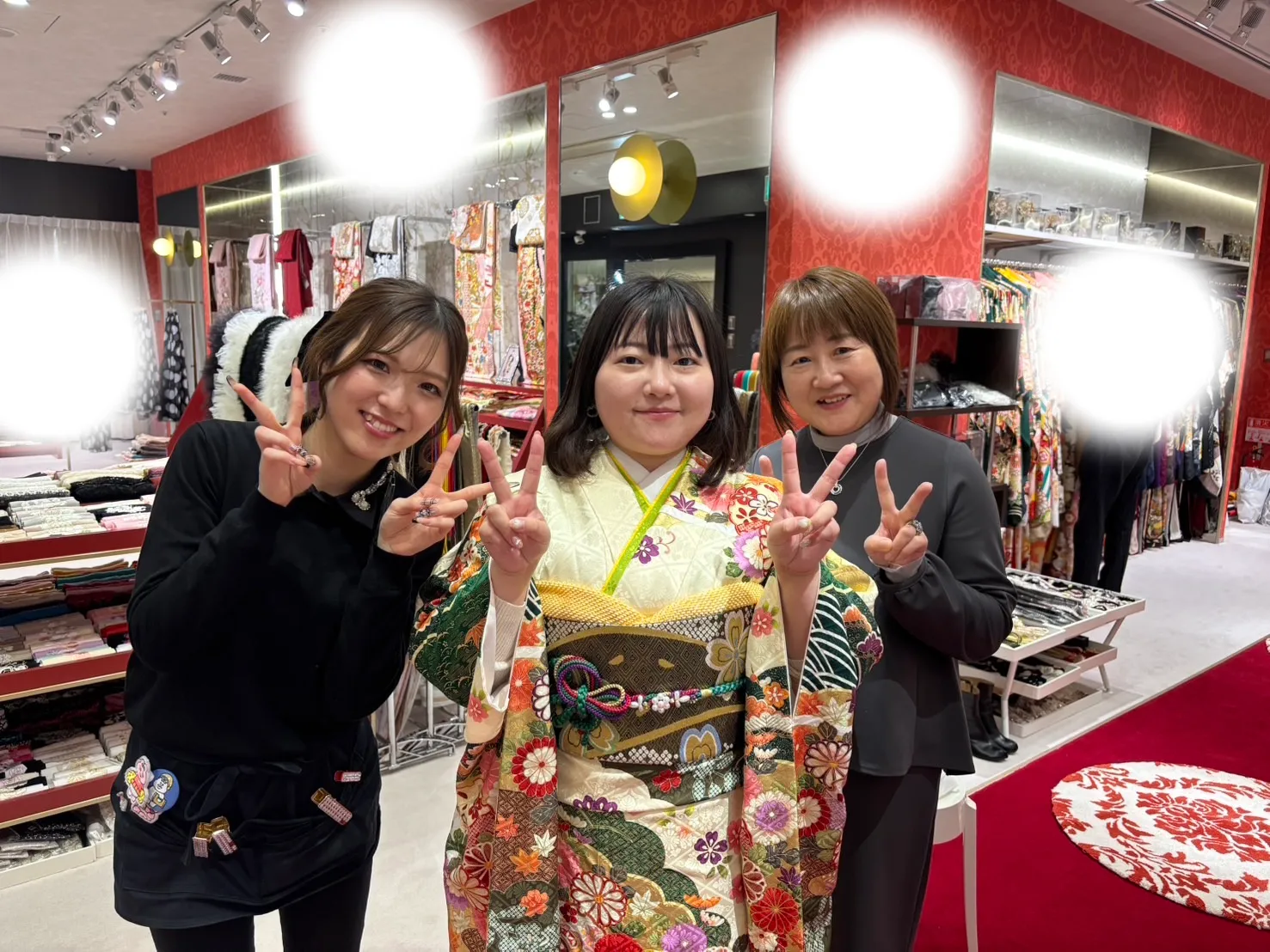 成人式　前撮り　梅田　振袖レンタル　袴レンタル　家族写真　前撮り撮影会