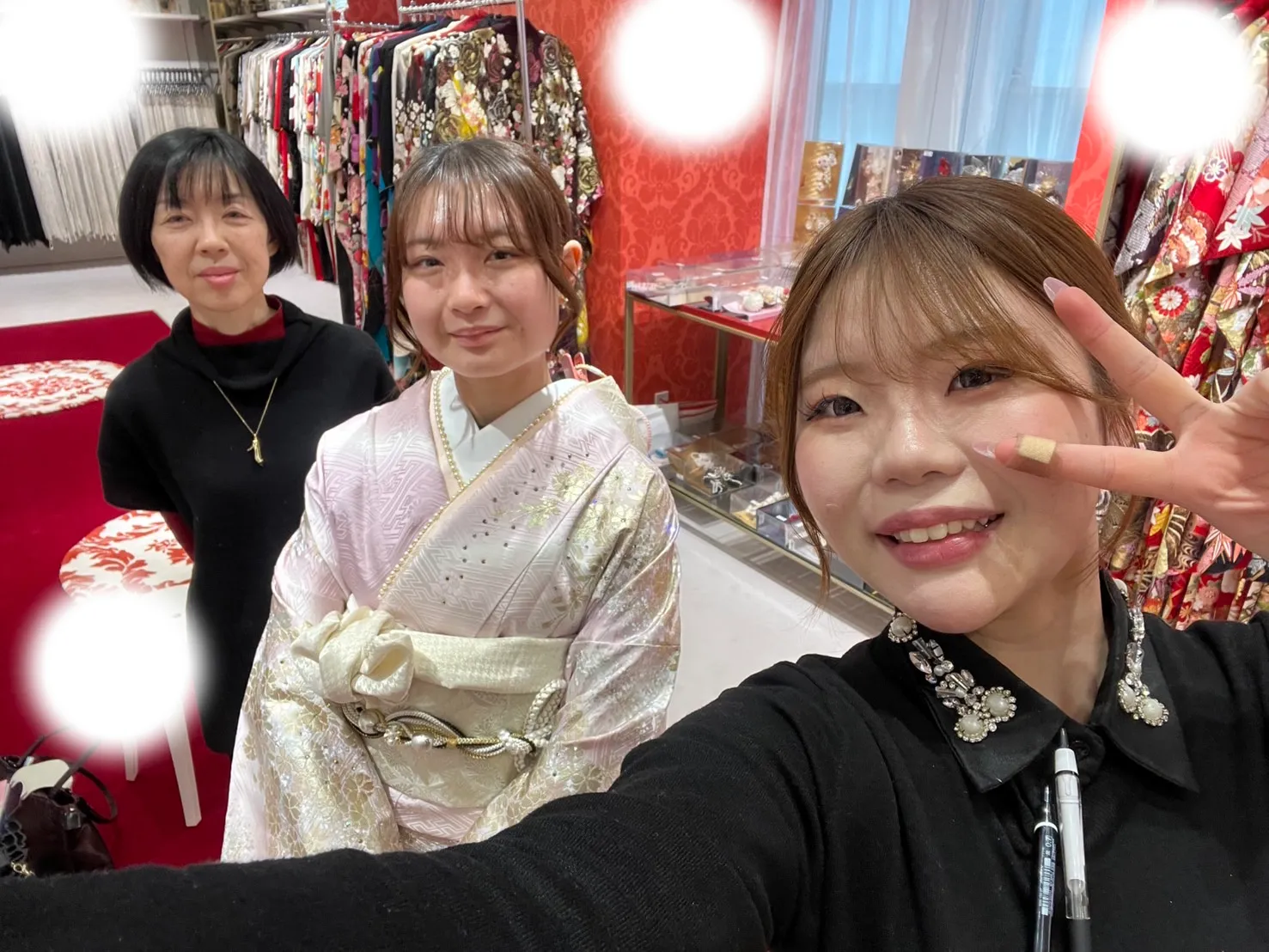 成人式　前撮り　梅田　振袖レンタル　袴レンタル　家族写真　前撮り撮影会