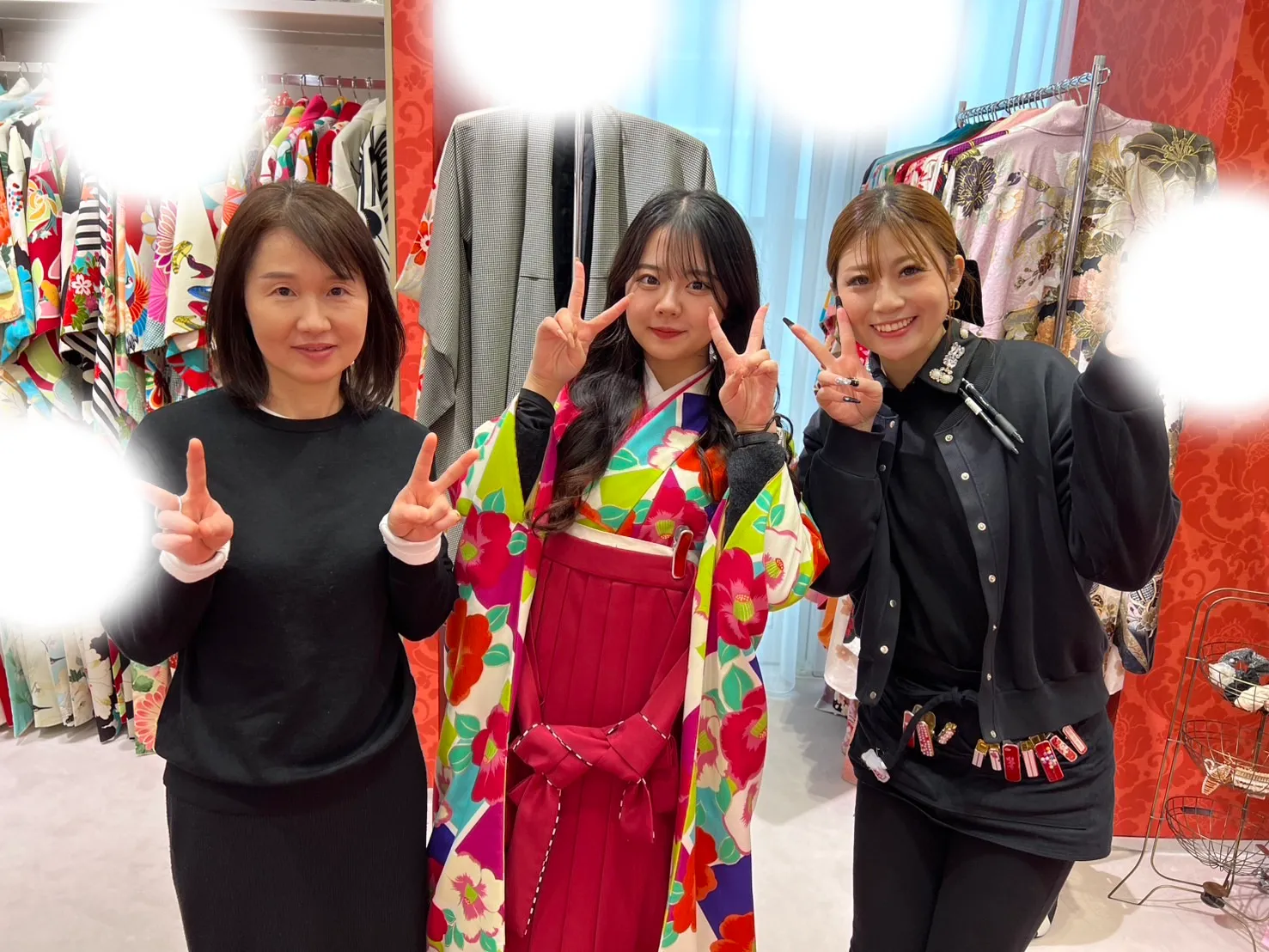 成人式　卒業式　TAKAZEN 袴レンタル