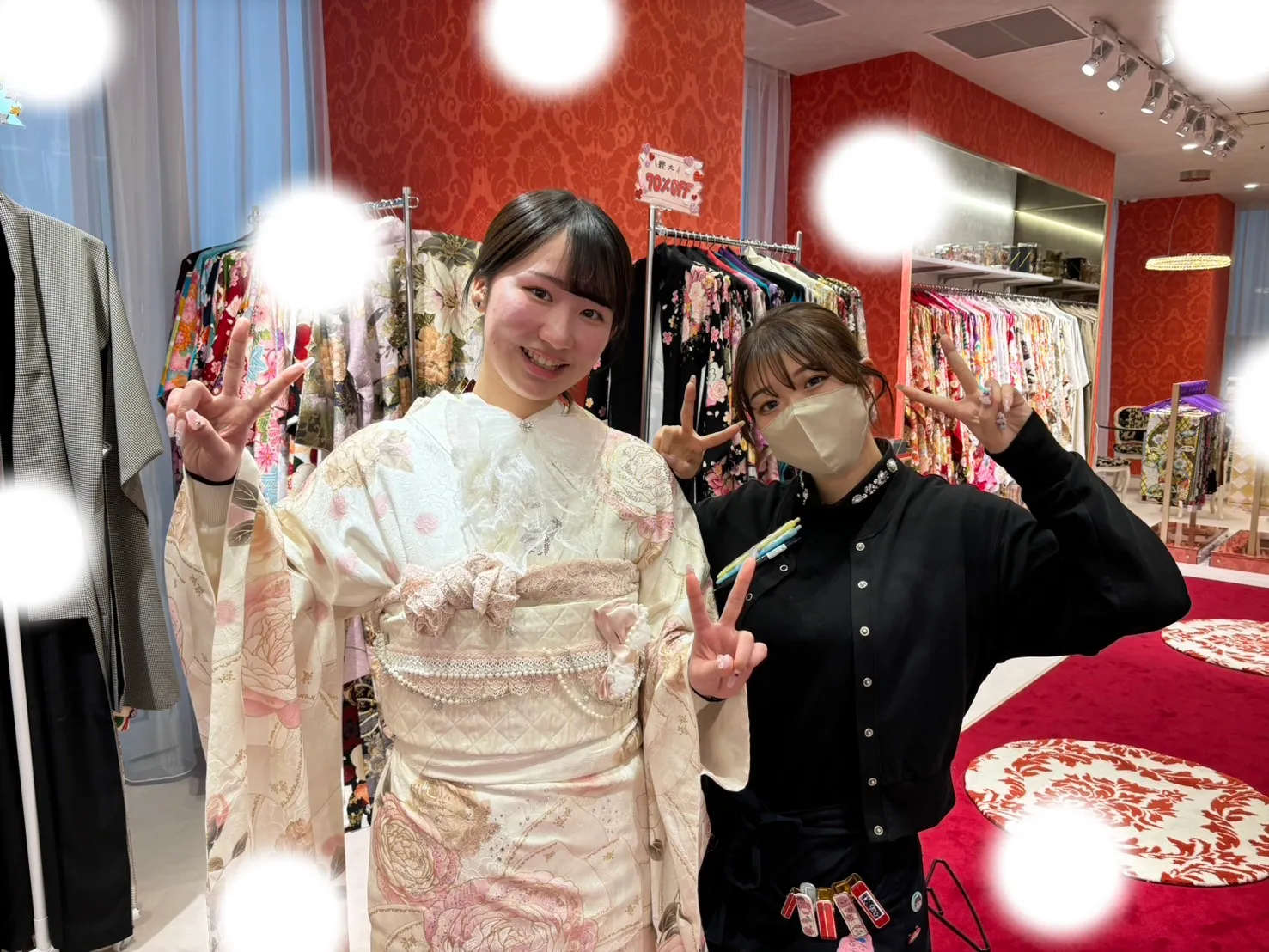 成人式　前撮り　梅田　袴　くすみカラー　かわいい　イマドキ　淡色　古典　タカゼン　撮影