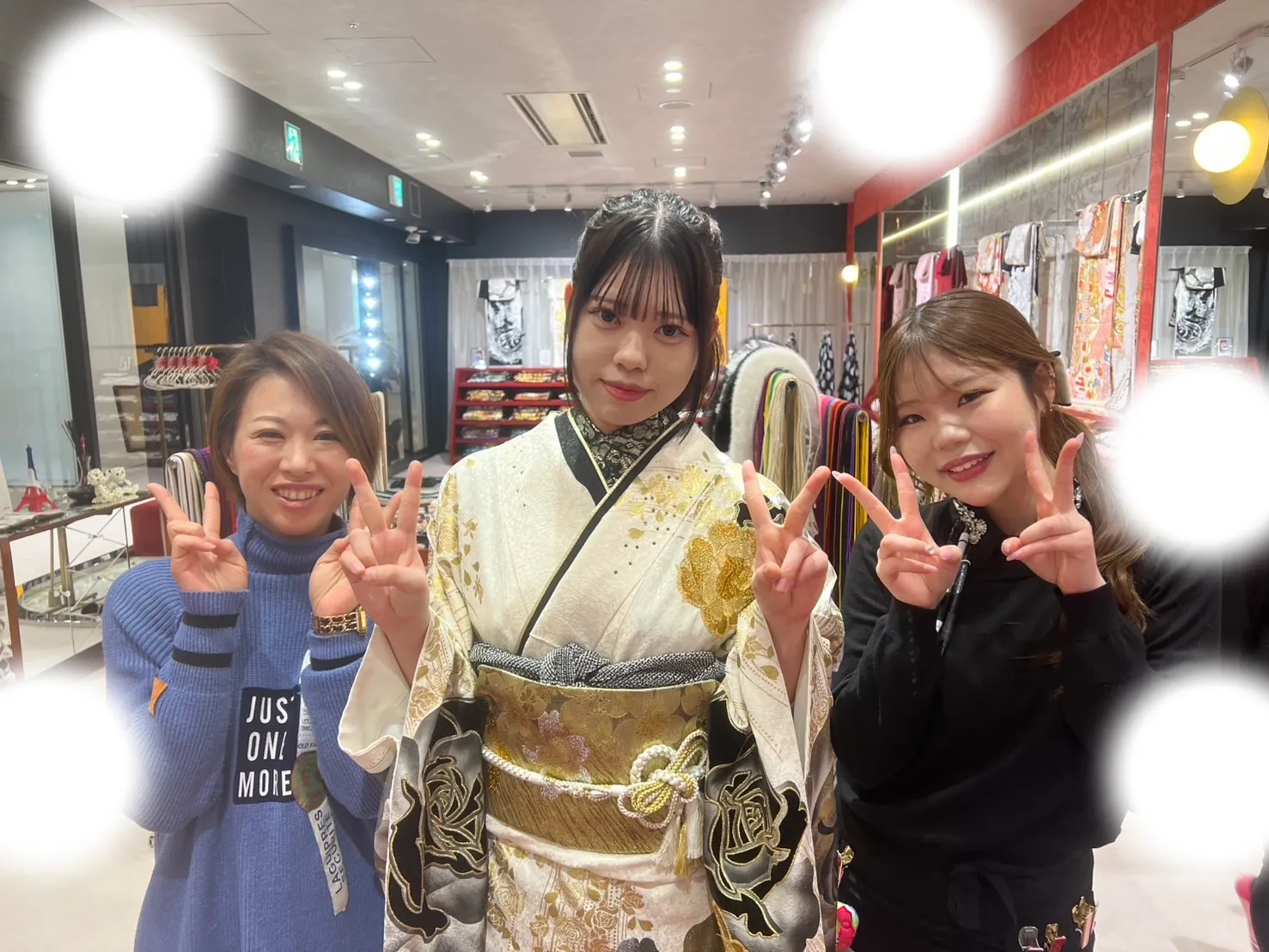 成人式　前撮り　梅田　ヘップバーン　キラキラ