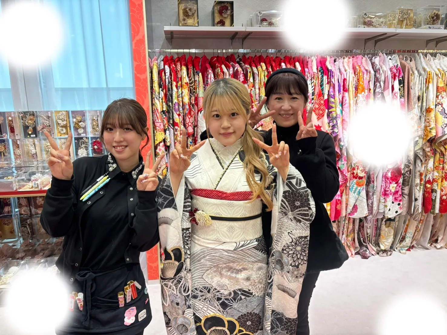 成人式　前撮り　梅田　袴　くすみカラー　かわいい　イマドキ　淡色　古典　タカゼン　撮影