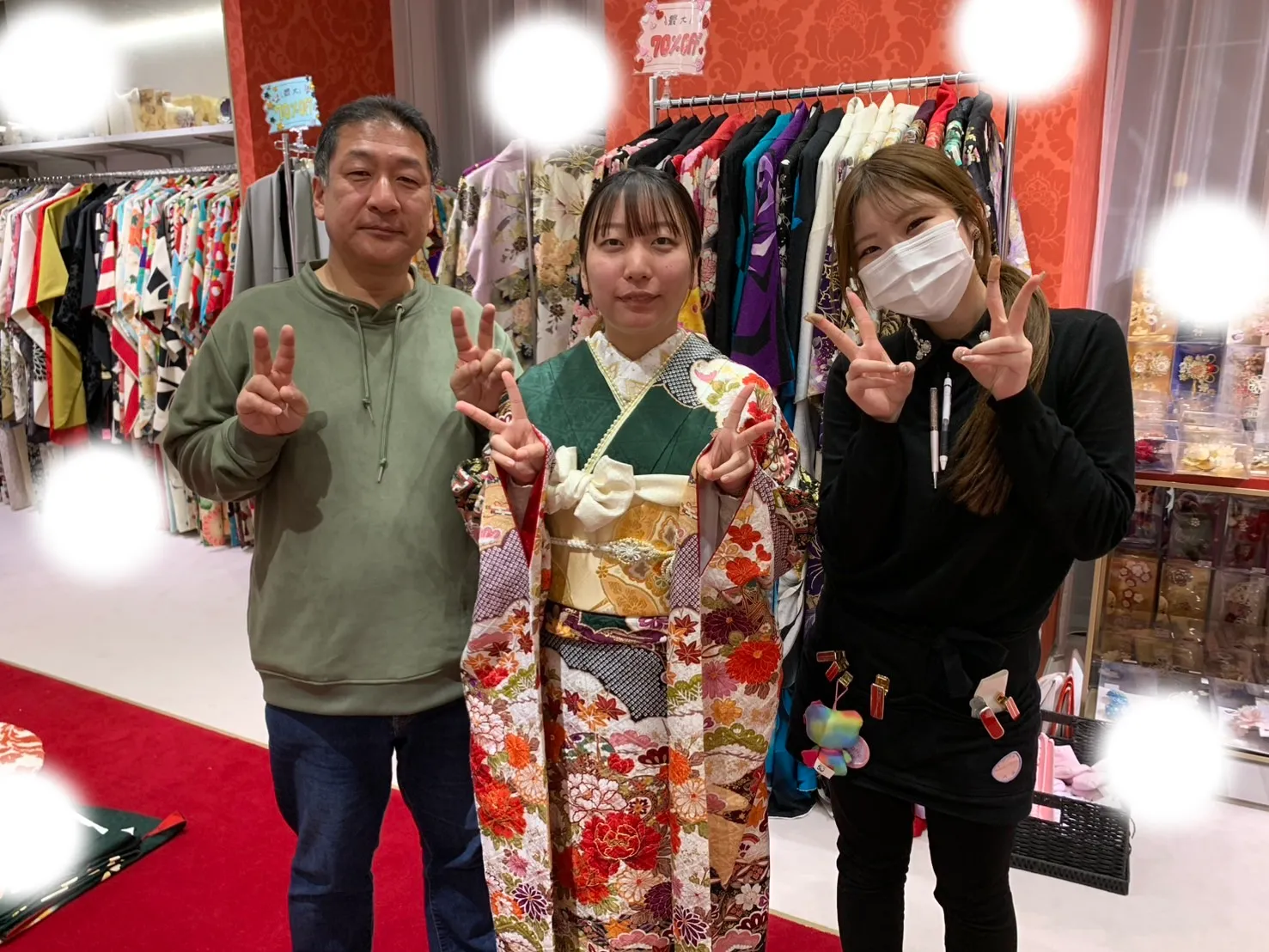 成人式　振袖　梅田