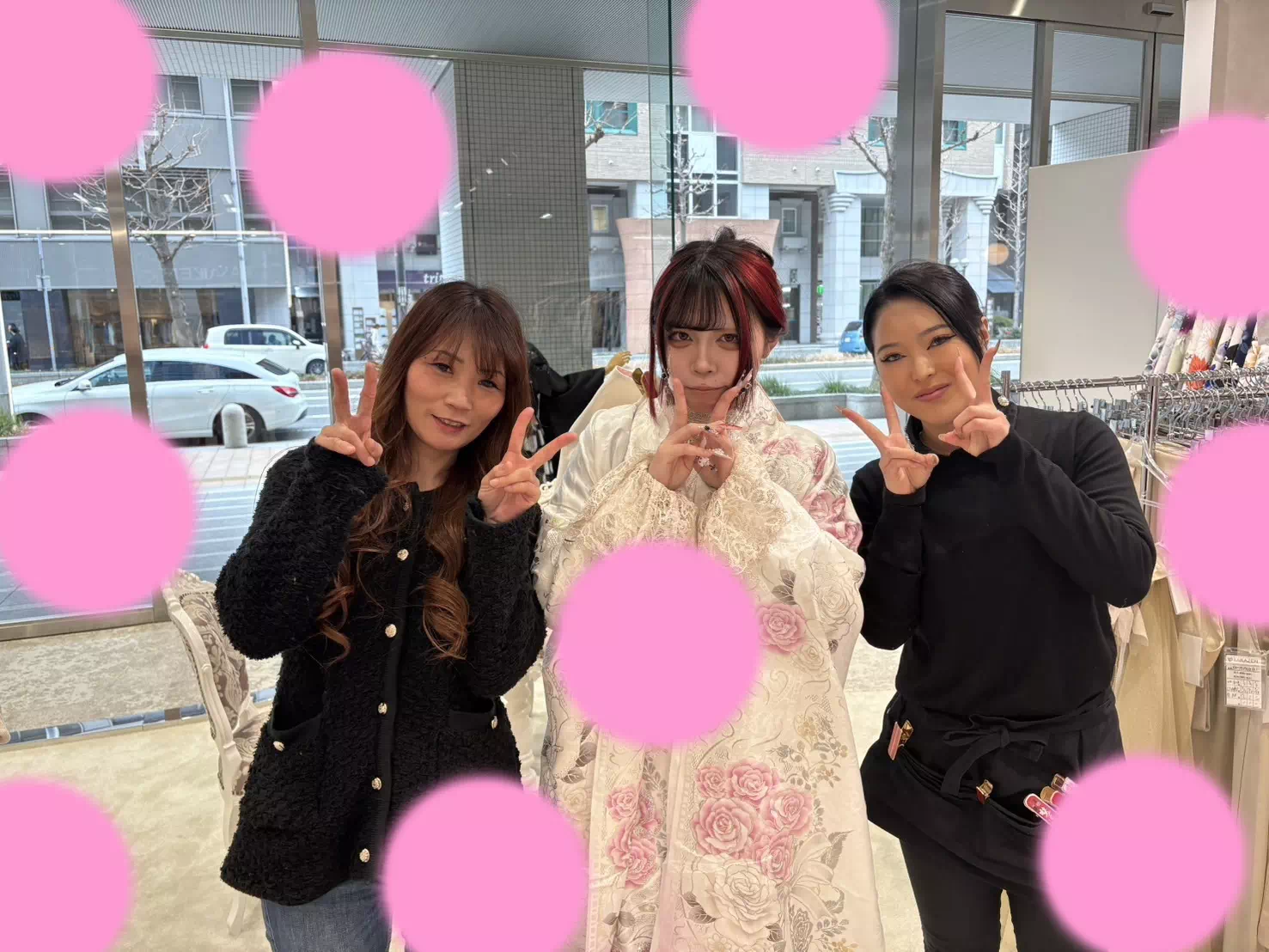 TAKAZEN神戸店 前撮り撮影会 イマドキ カワイイ コディネート 振袖 レンタル 袴