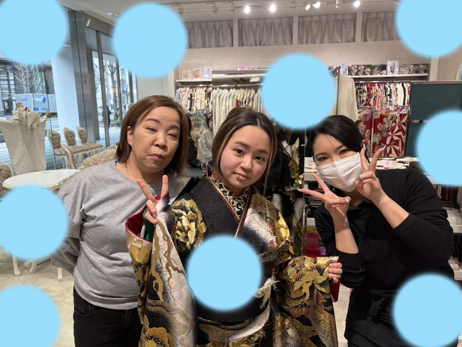 TAKAZEN神戸店 前撮り撮影会 イマドキ カワイイ コディネート 振袖 レンタル 袴