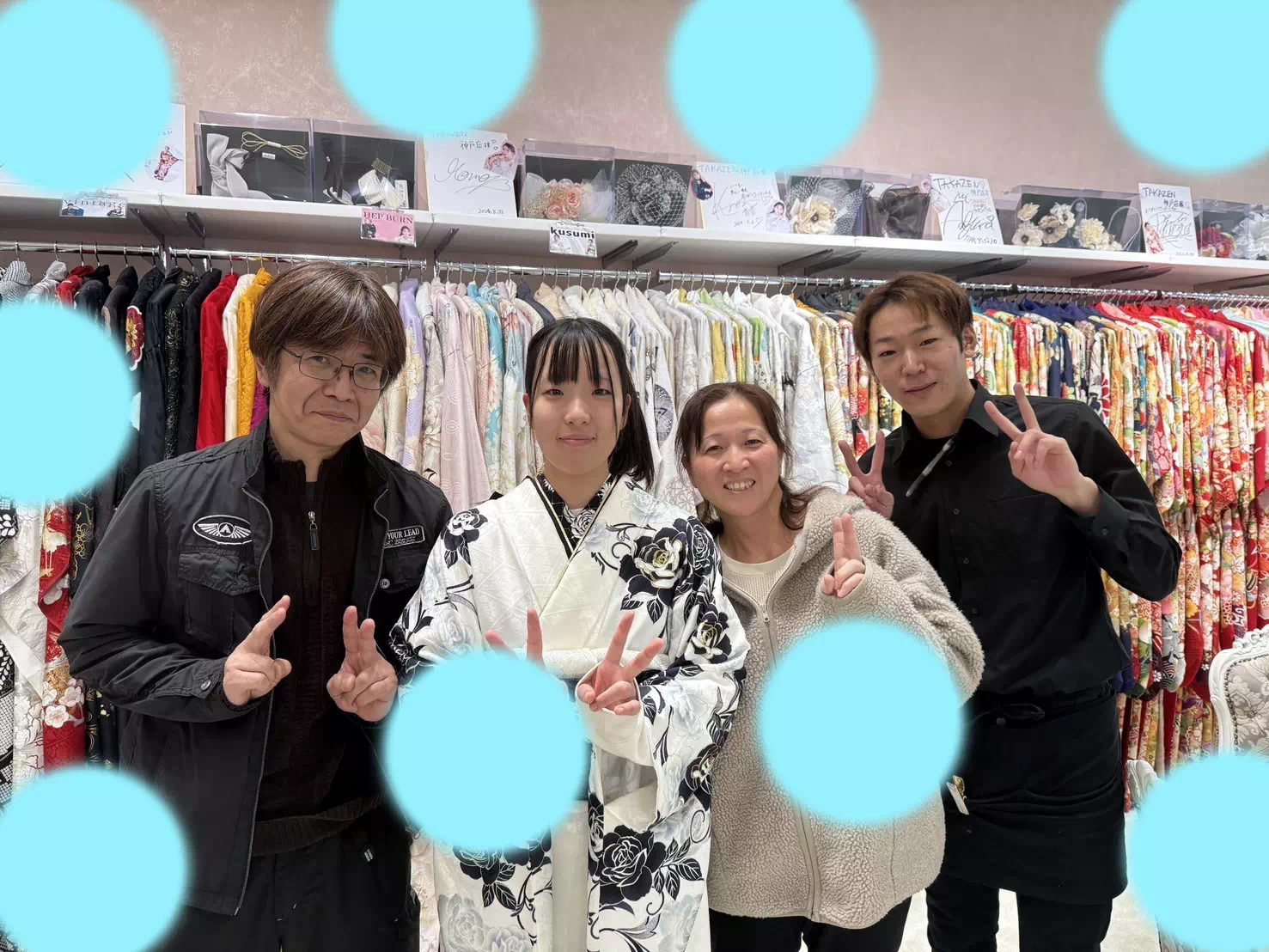 TAKAZEN神戸店 前撮り撮影会 イマドキ カワイイ コディネート 振袖 レンタル 袴