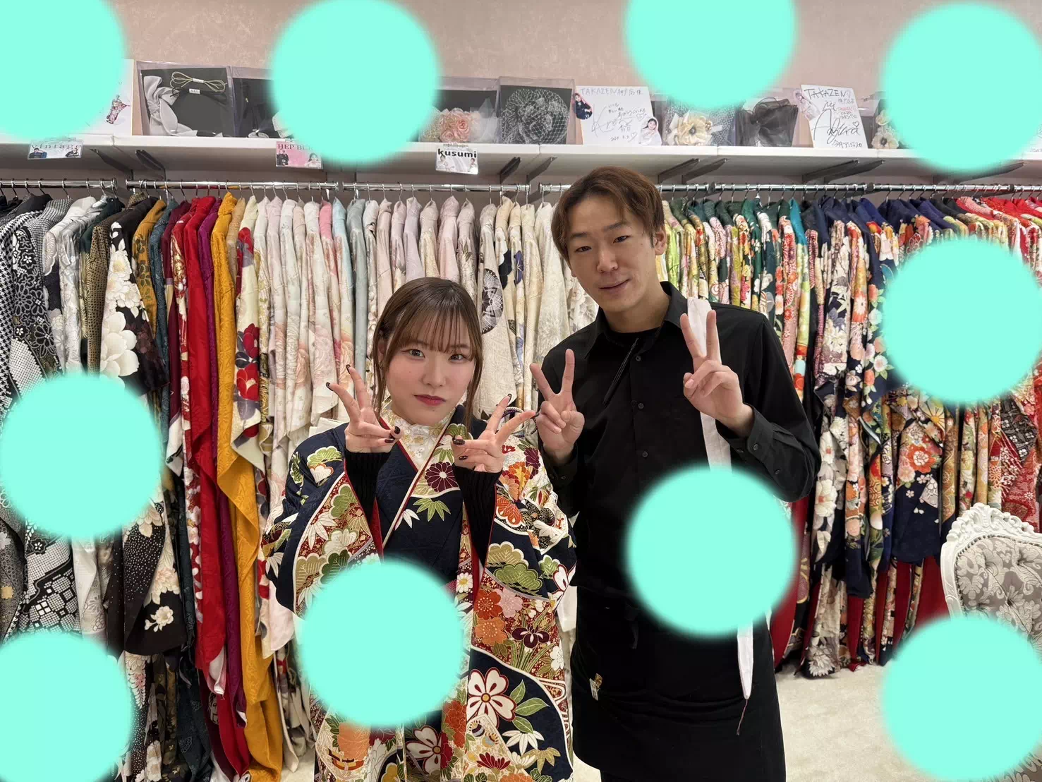 TAKAZEN神戸三宮店 振袖レンタル 前撮り撮影会 写真 前撮り 成人式 正統派古典