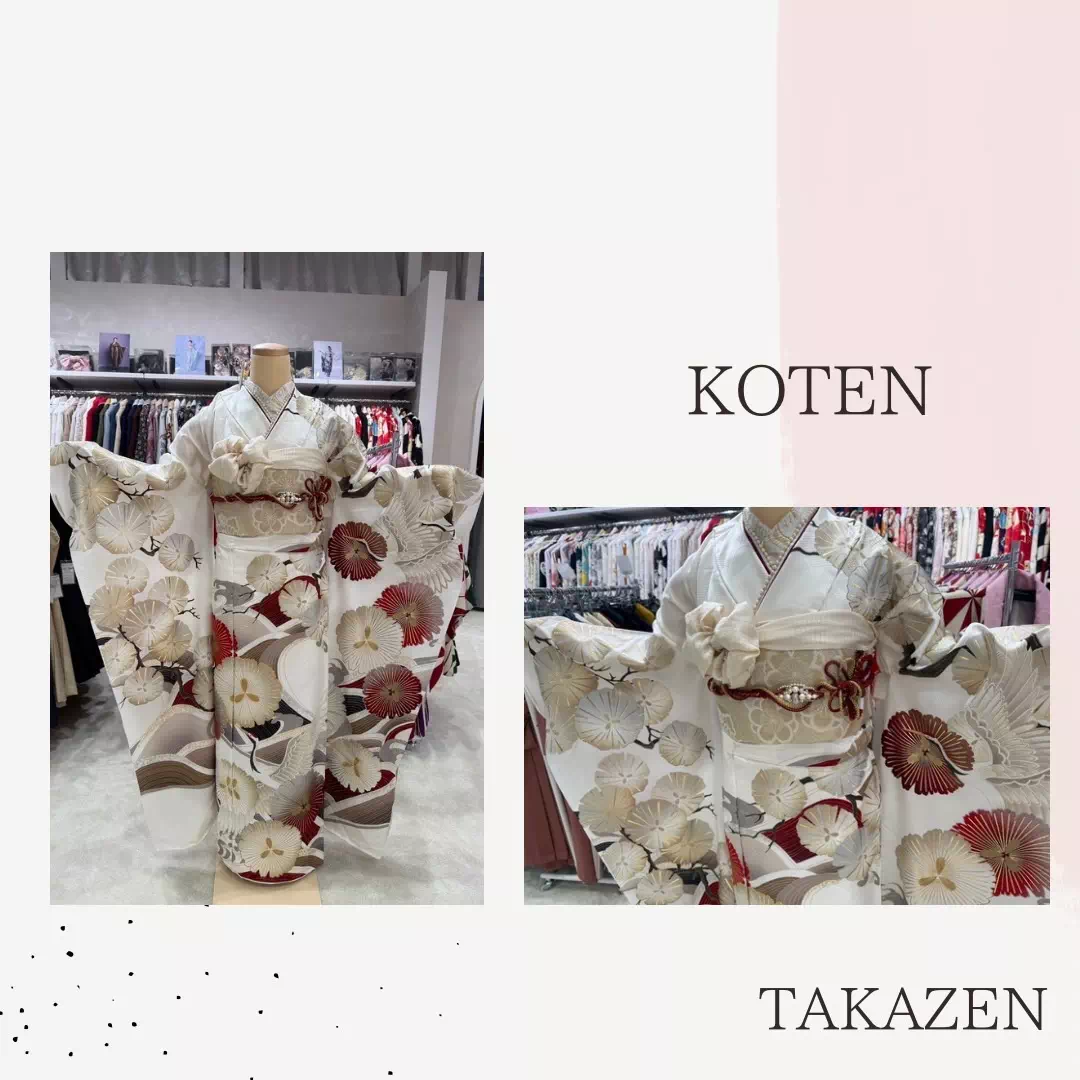 TAKAZEN神戸旧居留地店　前撮り撮影会　イマドキ　カワイイ　コディネート　振袖　レンタル　袴　　オススメ