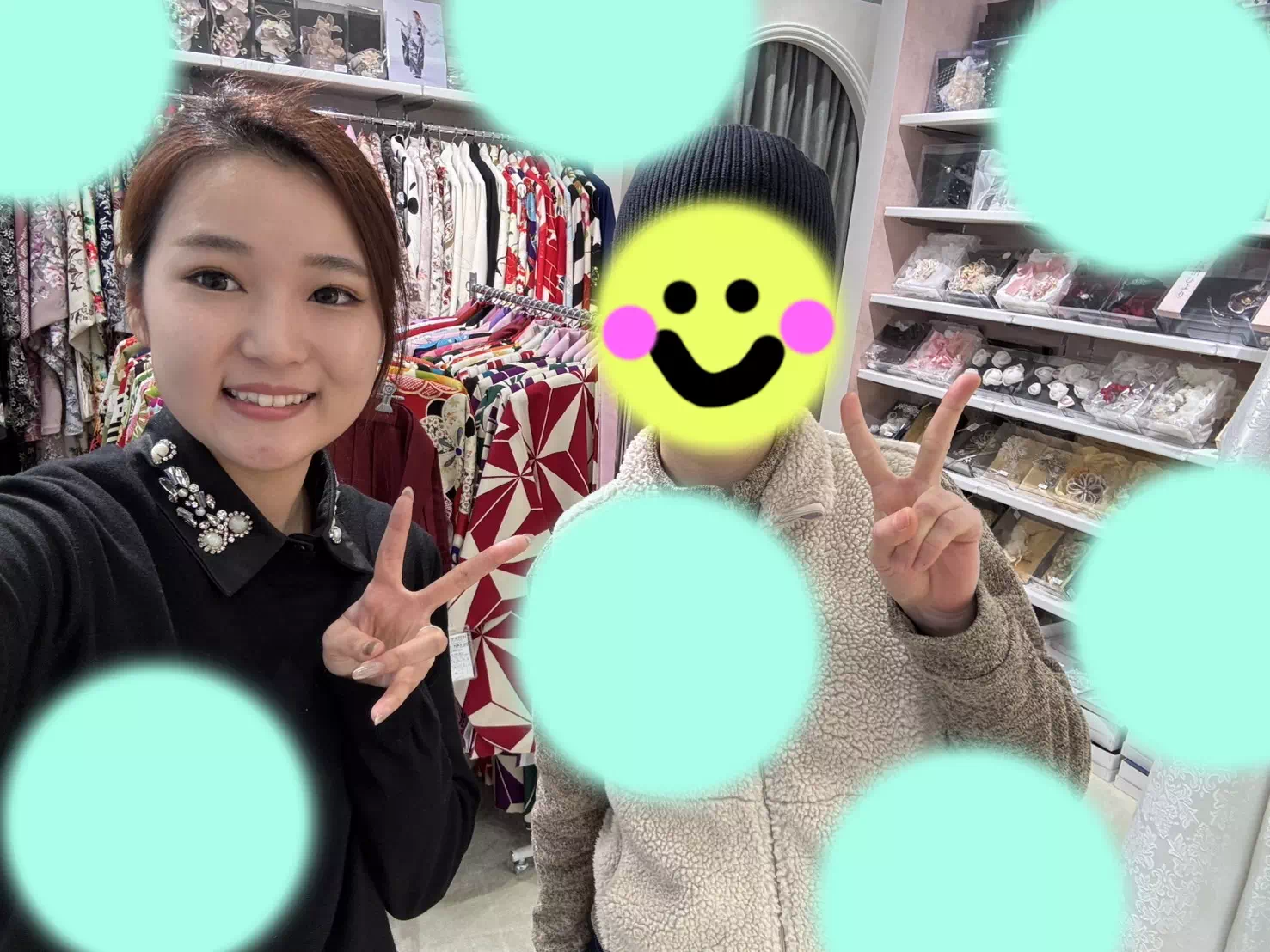 TAKAZEN神戸旧居留地店 前撮り撮影会 イマドキ カワイイ コディネート 振袖 レンタル 袴 持込み ママ振り
