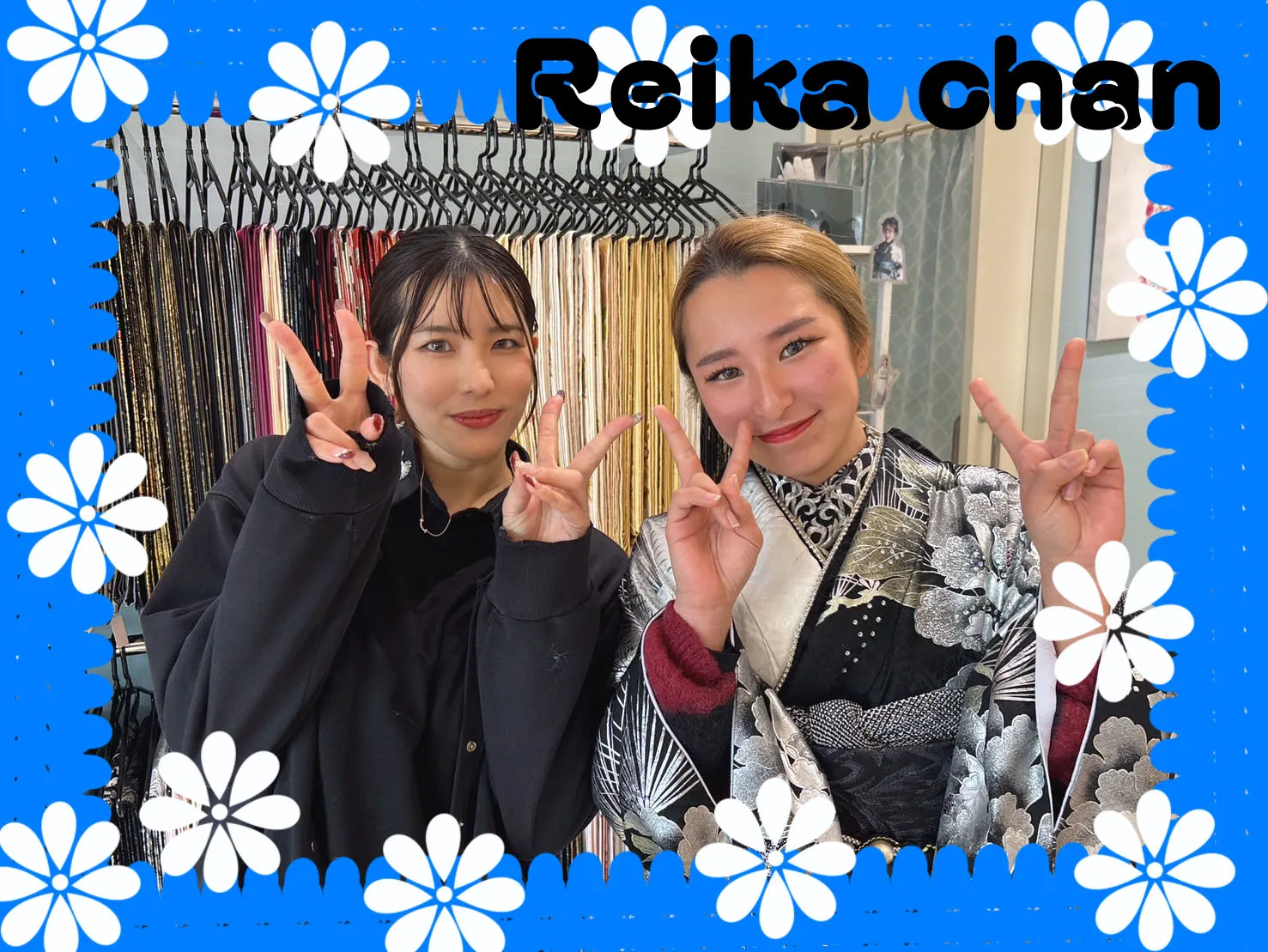 TAKAZEN　タカゼン　takazen堺店　枚方市　成人式振袖　振袖レンタル　ジャパンモード　黒シルバー　キラキラ　鯉柄　渋い　かっこいい
