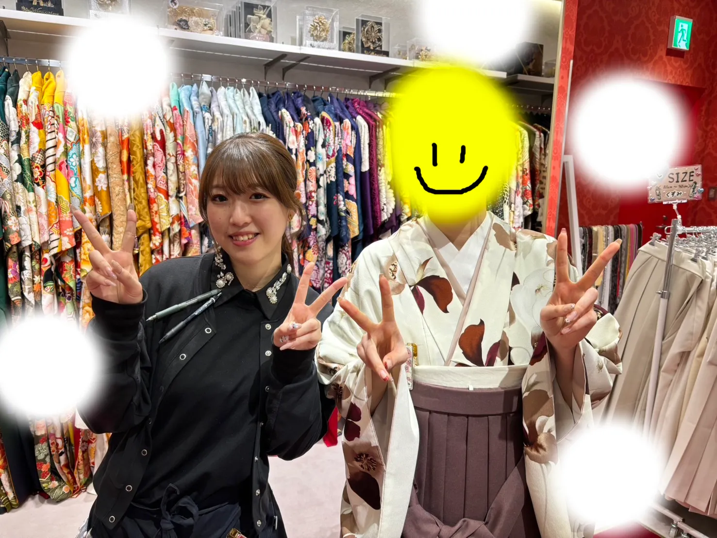 成人式　前撮り　梅田　袴　くすみカラー　かわいい　イマドキ　淡色　古典　タカゼン　撮影
