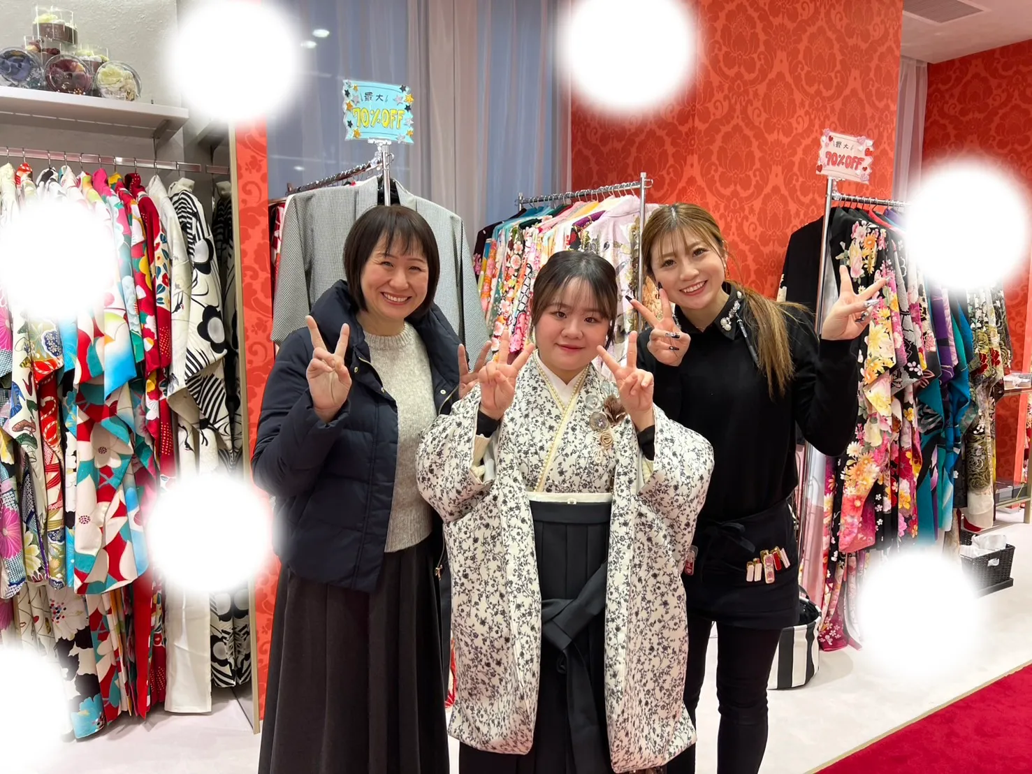 成人式　前撮り　梅田　袴　くすみカラー　かわいい　イマドキ　淡色　古典　タカゼン　撮影