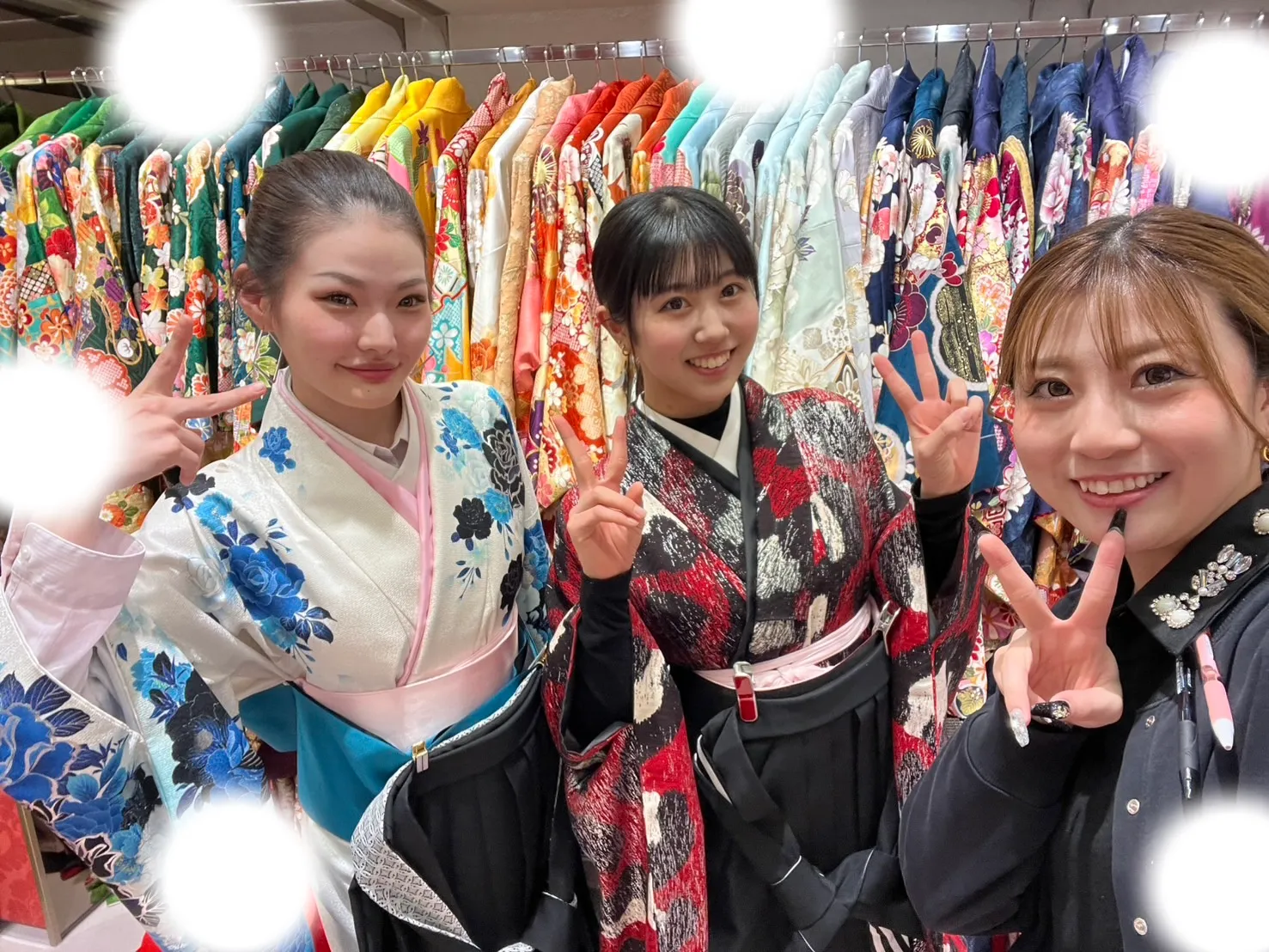 成人式　前撮り　梅田　袴レンタル