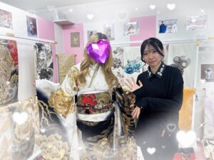 振袖 レンタル 奈良 ジャパンモード 白/黒/ゴールド(金色) 本物龍柄 一番目立つ 渋い振袖 かっこいい 派手 極妻風 キラキラスワロフスキー付き 中村りおん