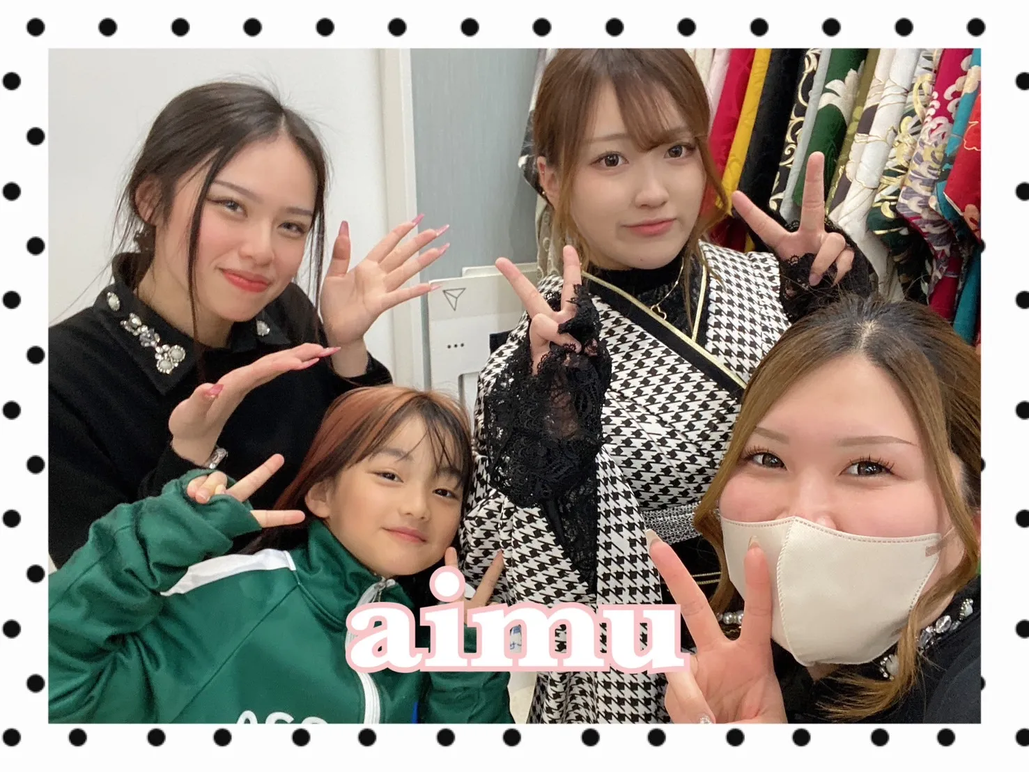 【TAKAZEN橿原店】31日♡吉野郡/藤井寺市からお越しの2025.26年成人の千鳥柄が個性的でイマドキすぎるオシャレなお振袖姫ちゃん♡