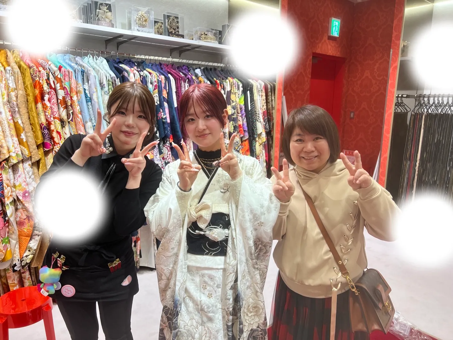 成人式　前撮り　梅田　袴　くすみカラー　かわいい　イマドキ　淡色　古典　タカゼン　撮影