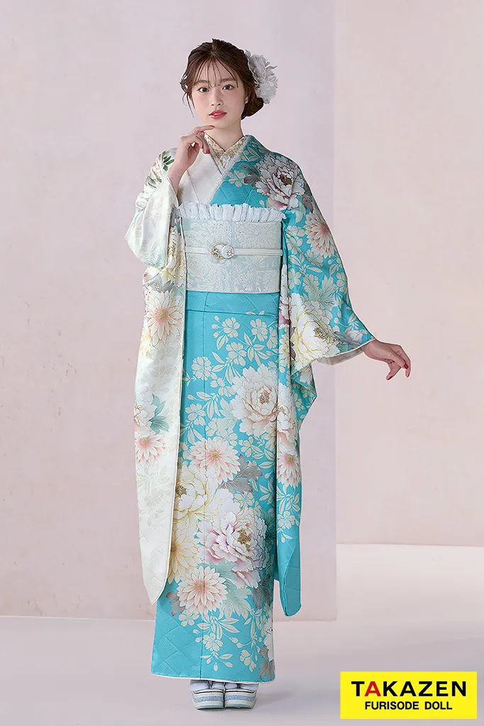 振袖　レンタル　可愛い　おしゃれ　かっこいい　イマドキ　くすみ　写真　妹割