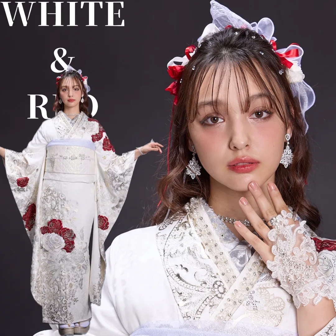 TAKAZEN　タカゼン　takazen堺店　オリジナル振袖　ローズ振袖　大人可愛い　綺麗め