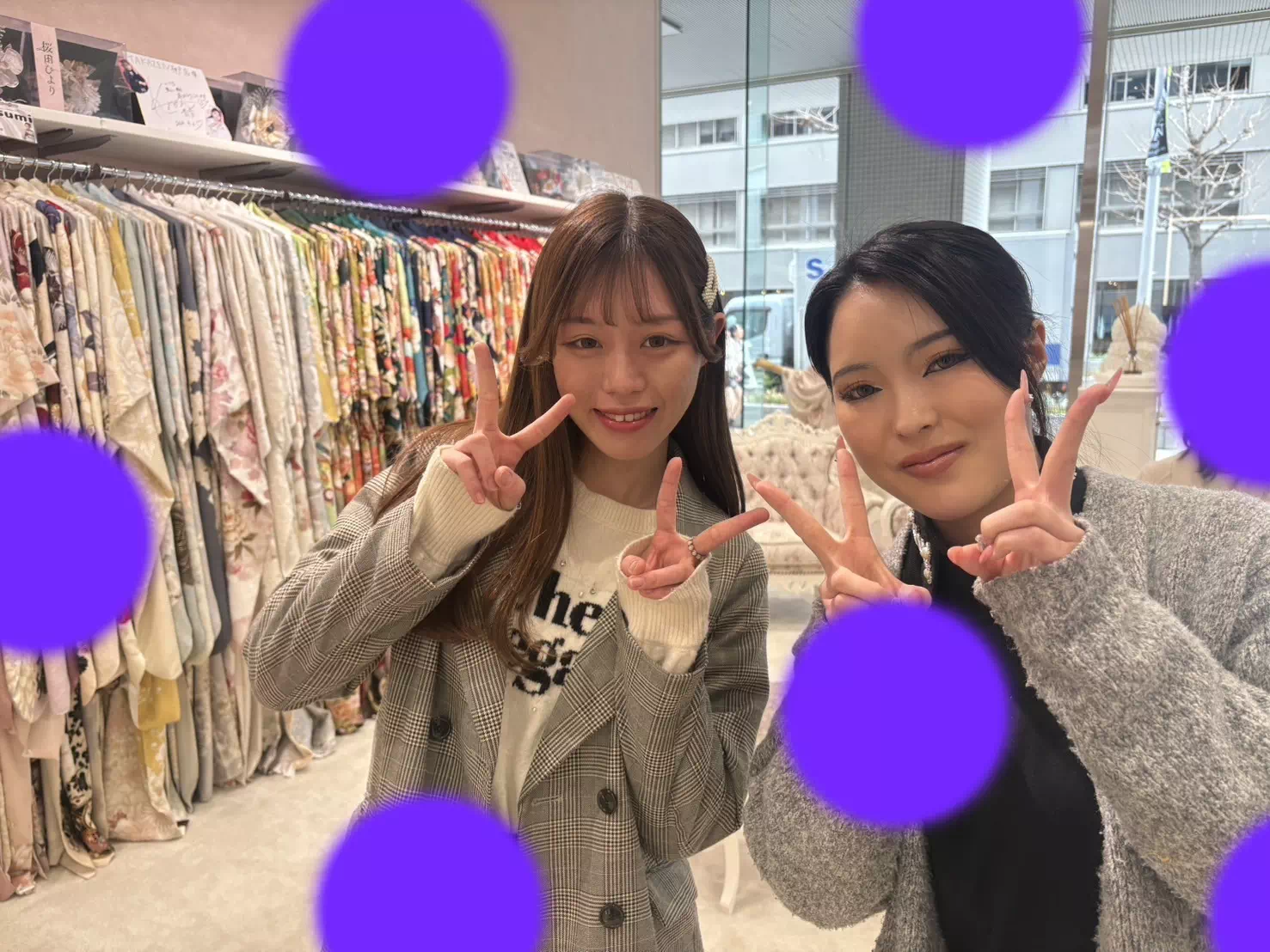 【TAKAZEN神戸旧居留地店】♡31日　単品レンタルで小物合わせに着ていただいた姫ちゃん♡イマドキな小物で成人式楽しみましょう♪